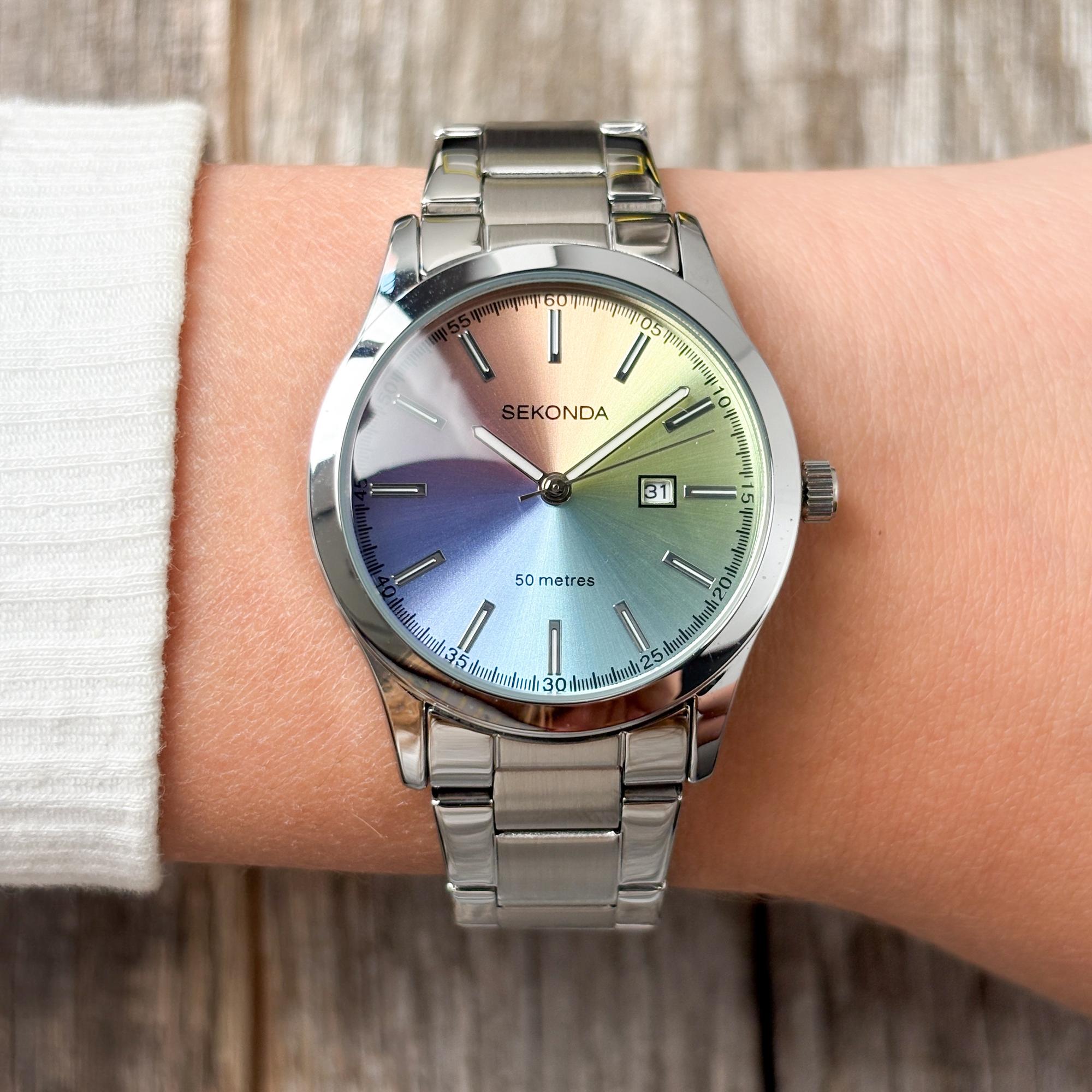 Sekonda 40534 zegarek damski Classic srebrny - miniatura 12