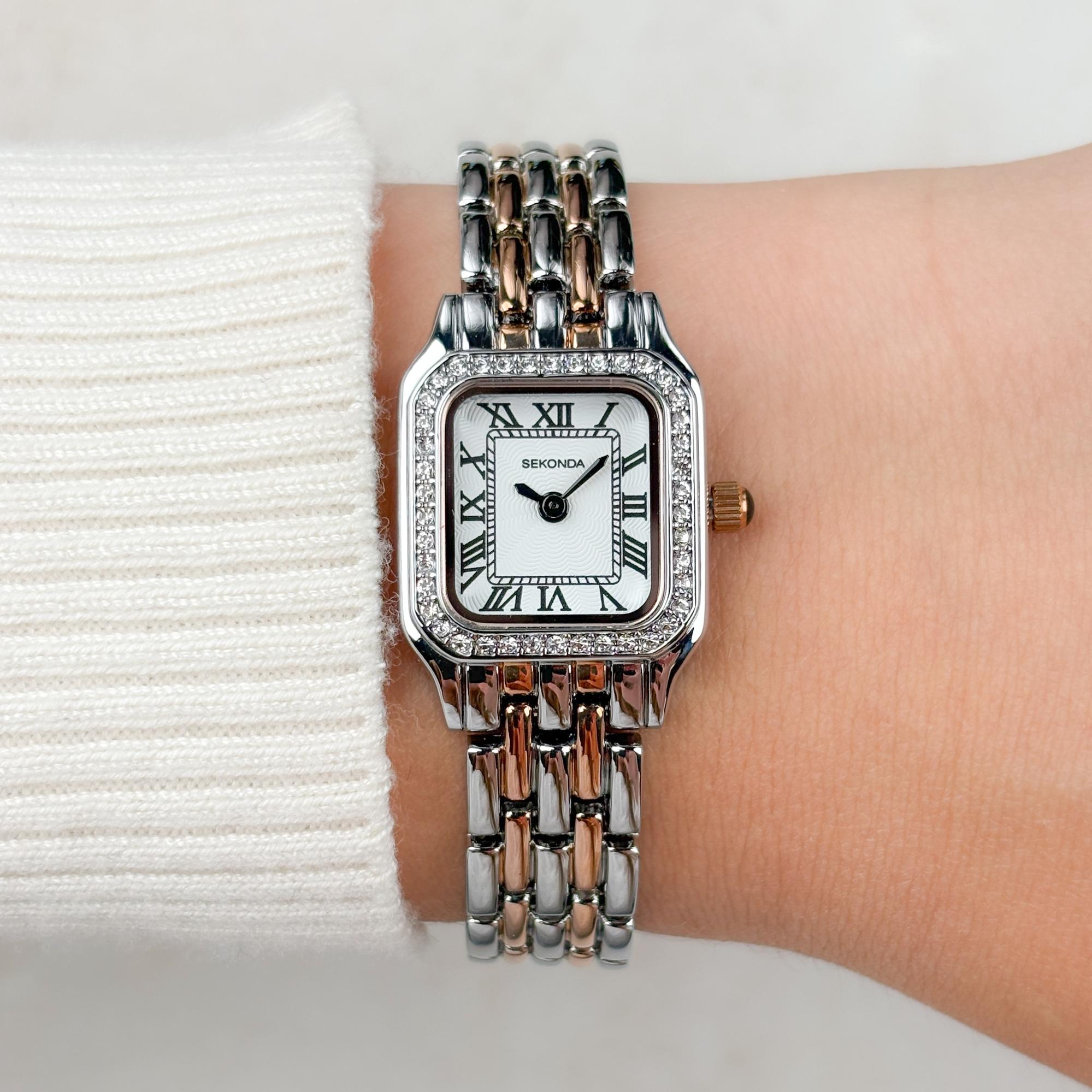 Sekonda 40543 Classic zegarek damski klasyczny mineralne