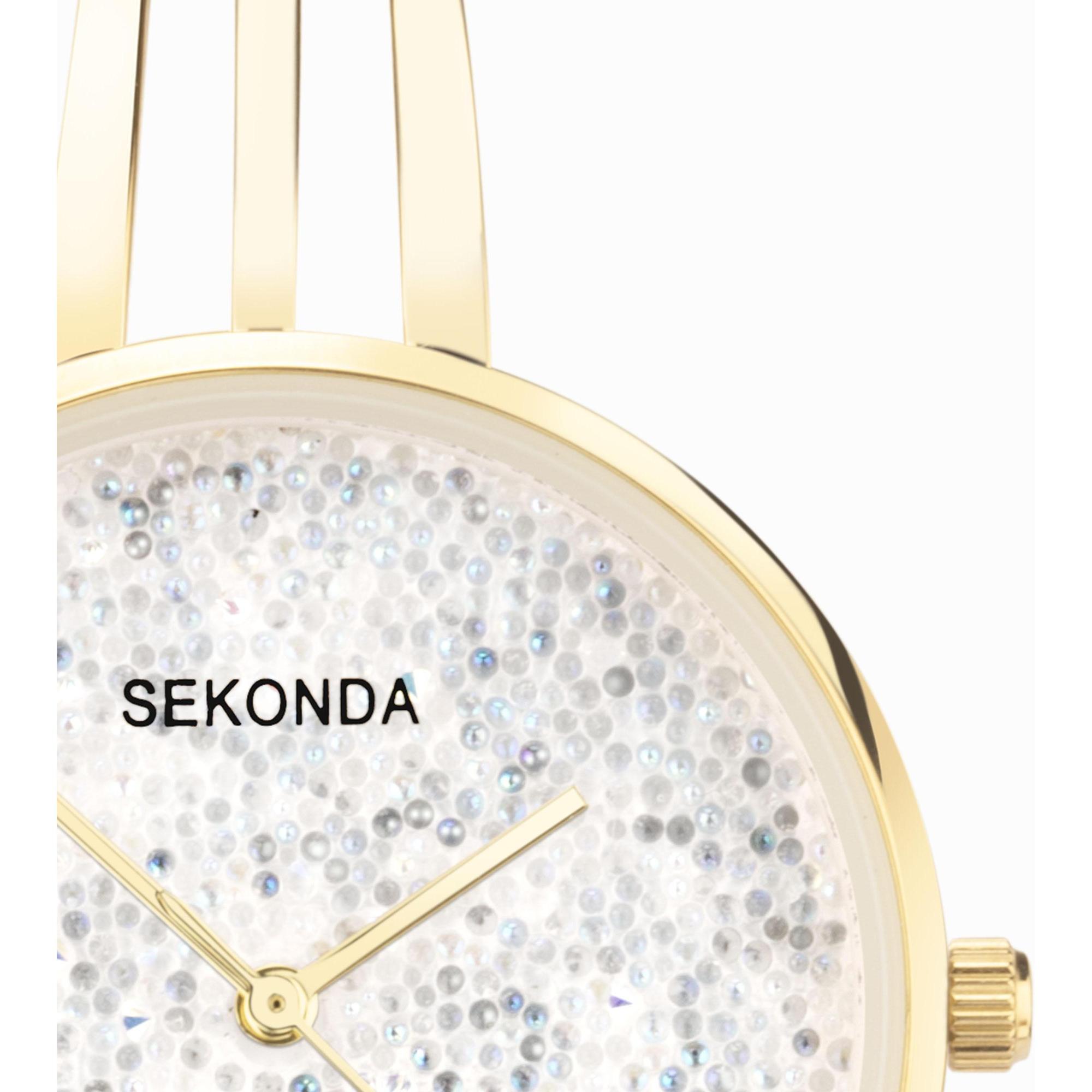 Sekonda 40591 zegarek złoty fashion-modowy Dress bransoleta - miniatura 8