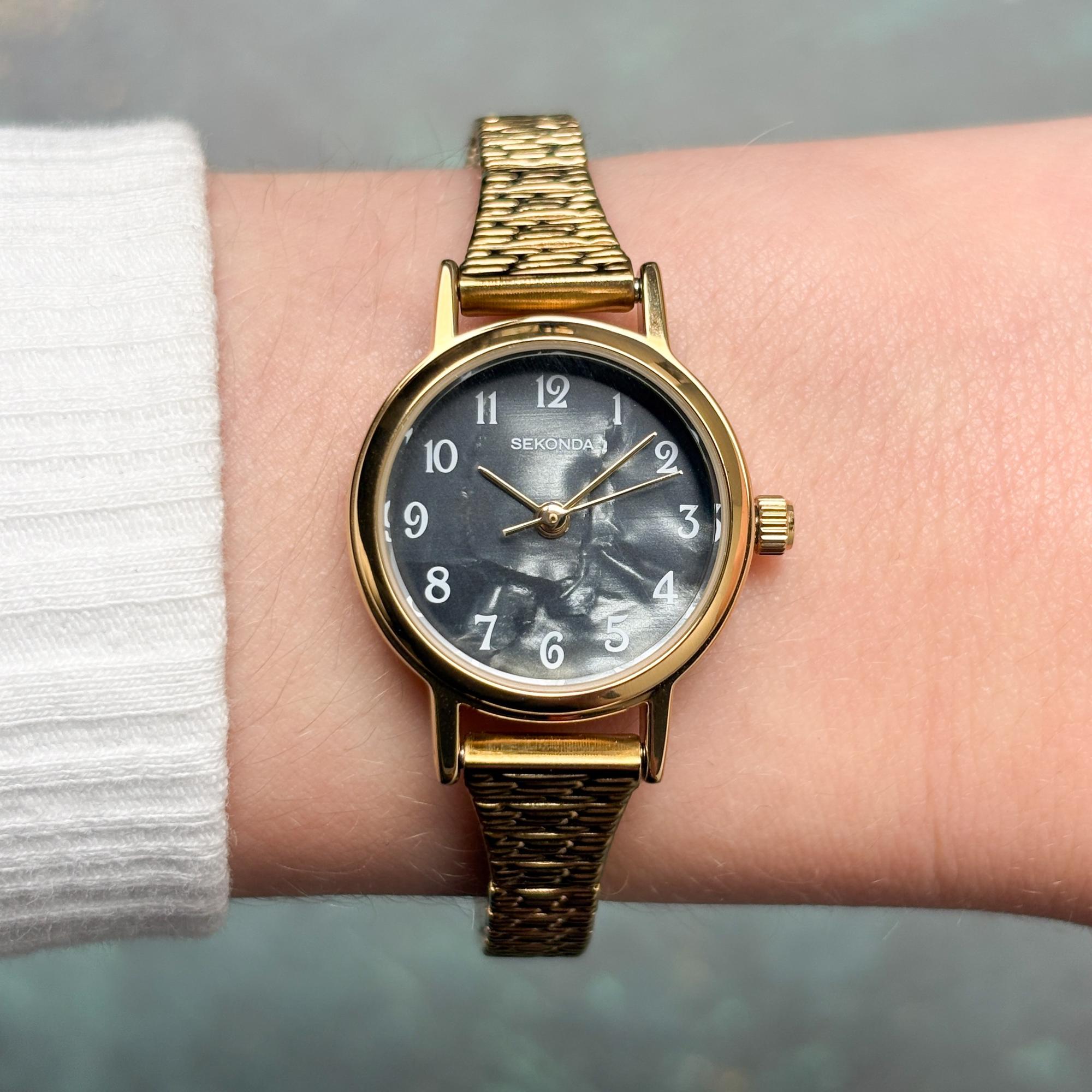 Sekonda 40677 Connolly Classic Classic klasyczny zegarek złoty - miniatura 9