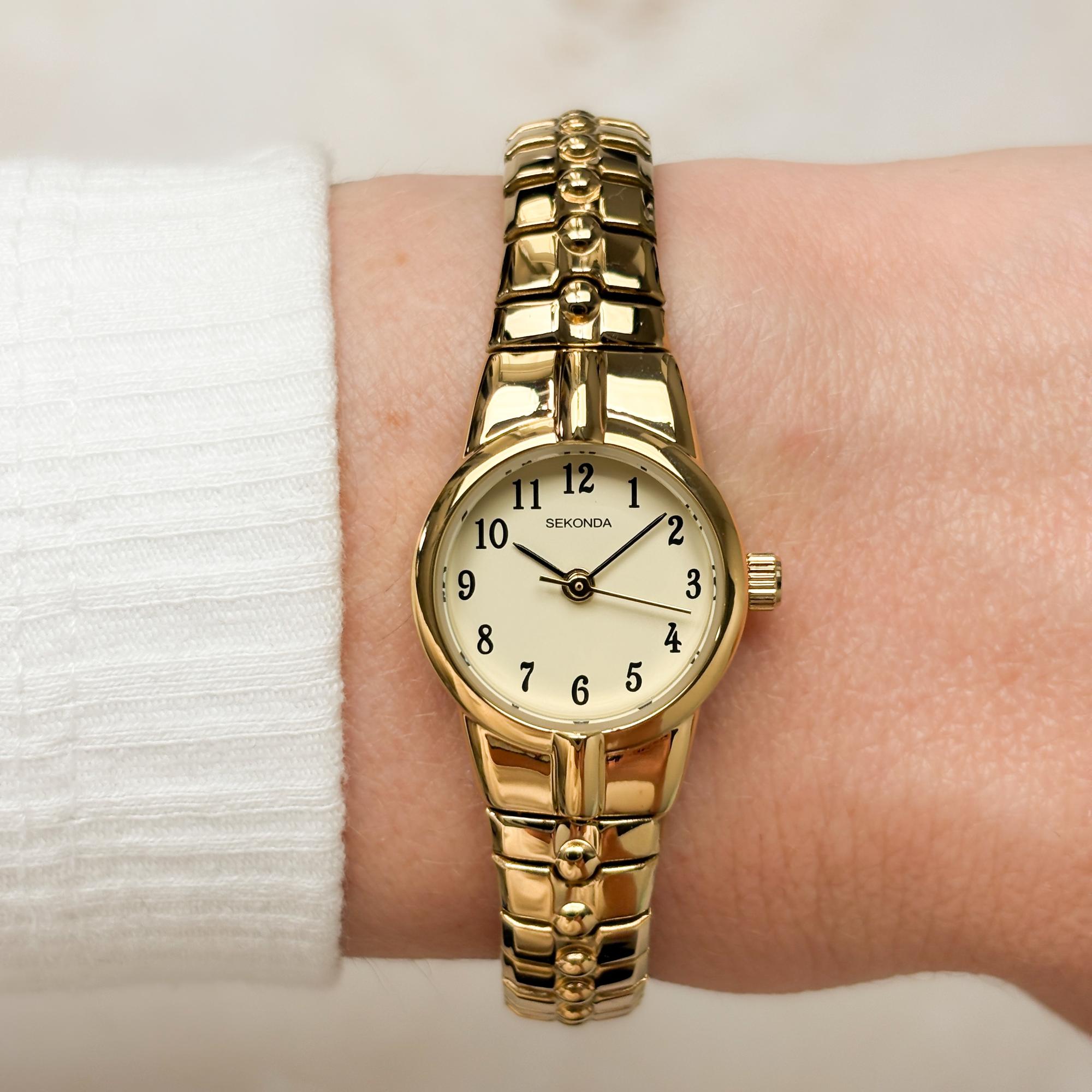 Sekonda 40679 zegarek damski klasyczny Sekonda bransoleta - miniatura 10