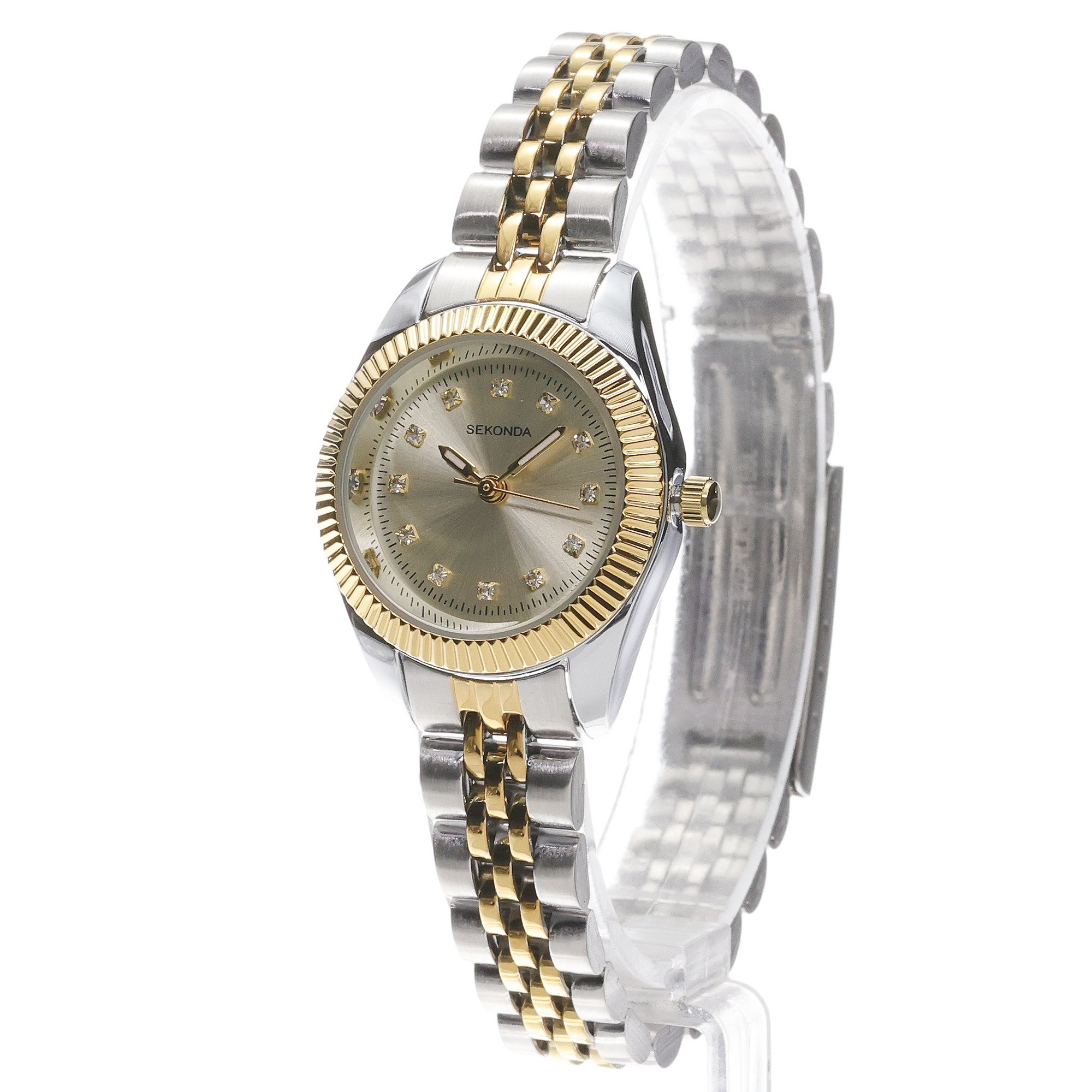 Sekonda 40690 Francis Sekonda klasyczny zegarek srebrny - miniatura 2