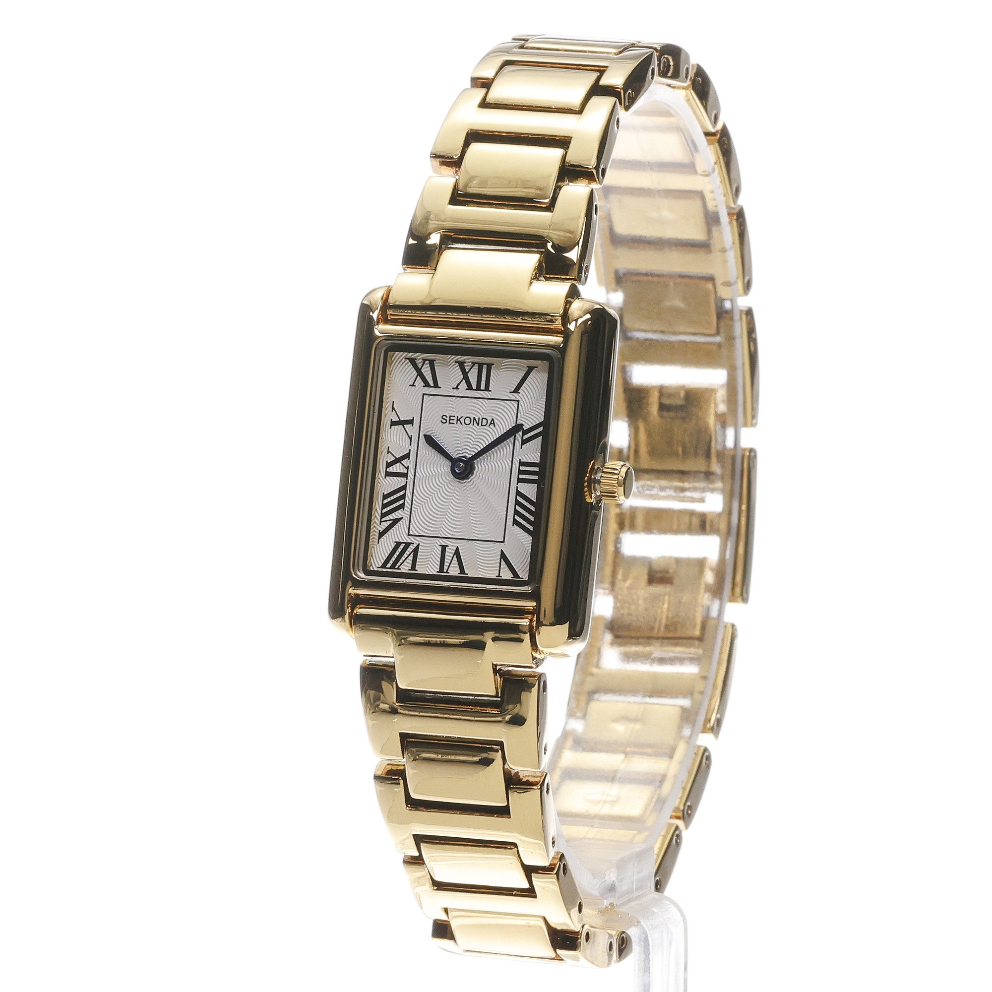 Sekonda 40694 Colette Sekonda klasyczny zegarek złoty - miniatura 2