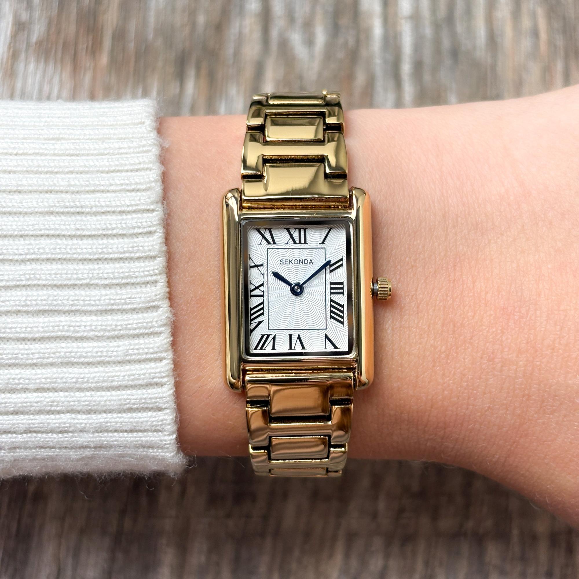 Sekonda 40694 zegarek damski klasyczny Sekonda bransoleta - miniatura 10