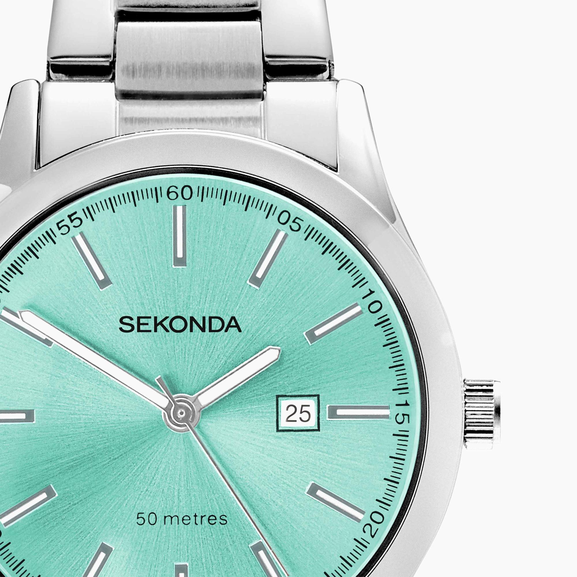 Sekonda 40719 zegarek srebrny biżuteryjny Sekonda bransoleta - miniatura 9