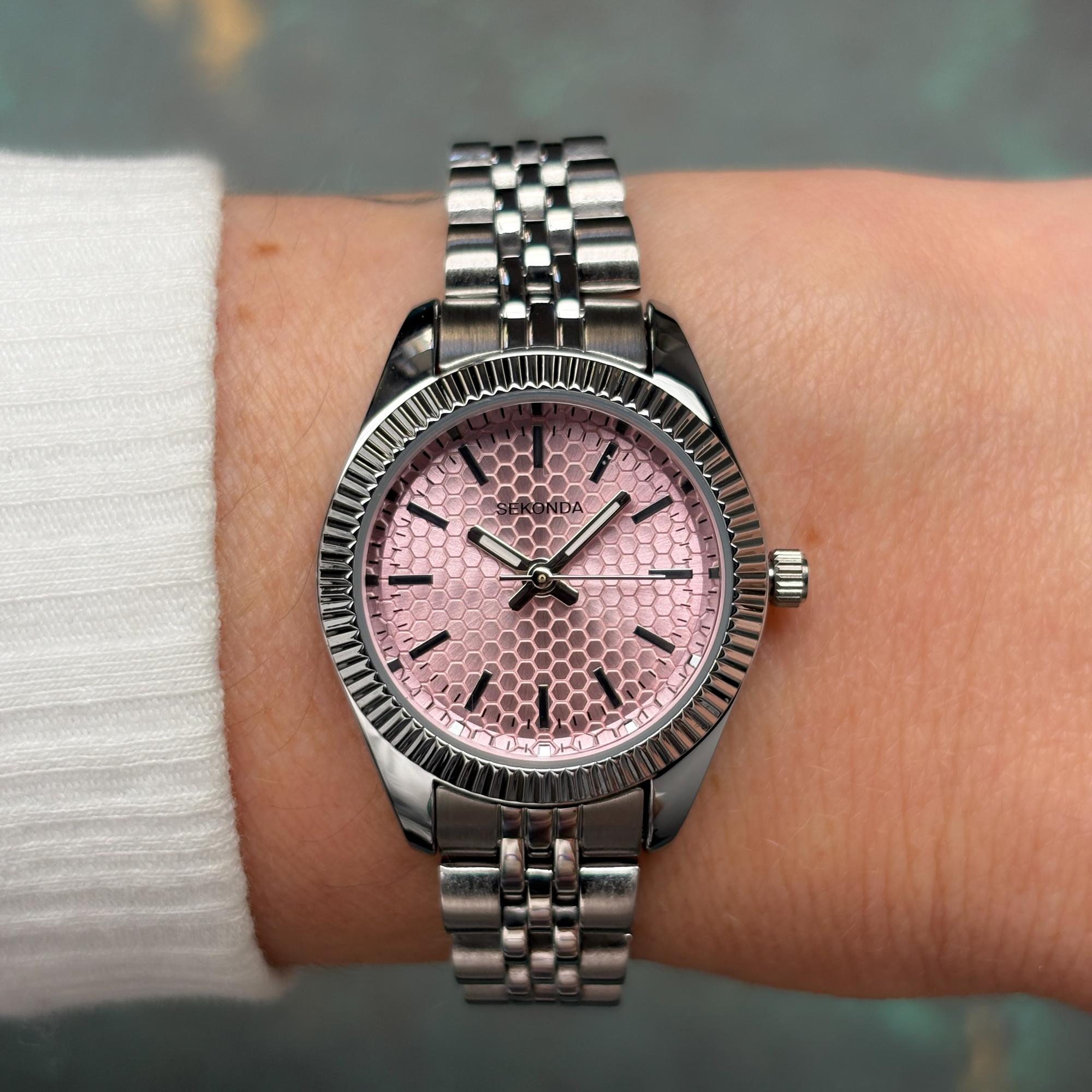 Sekonda 40728 Classic Francis Classic klasyczny zegarek srebrny - miniatura 9