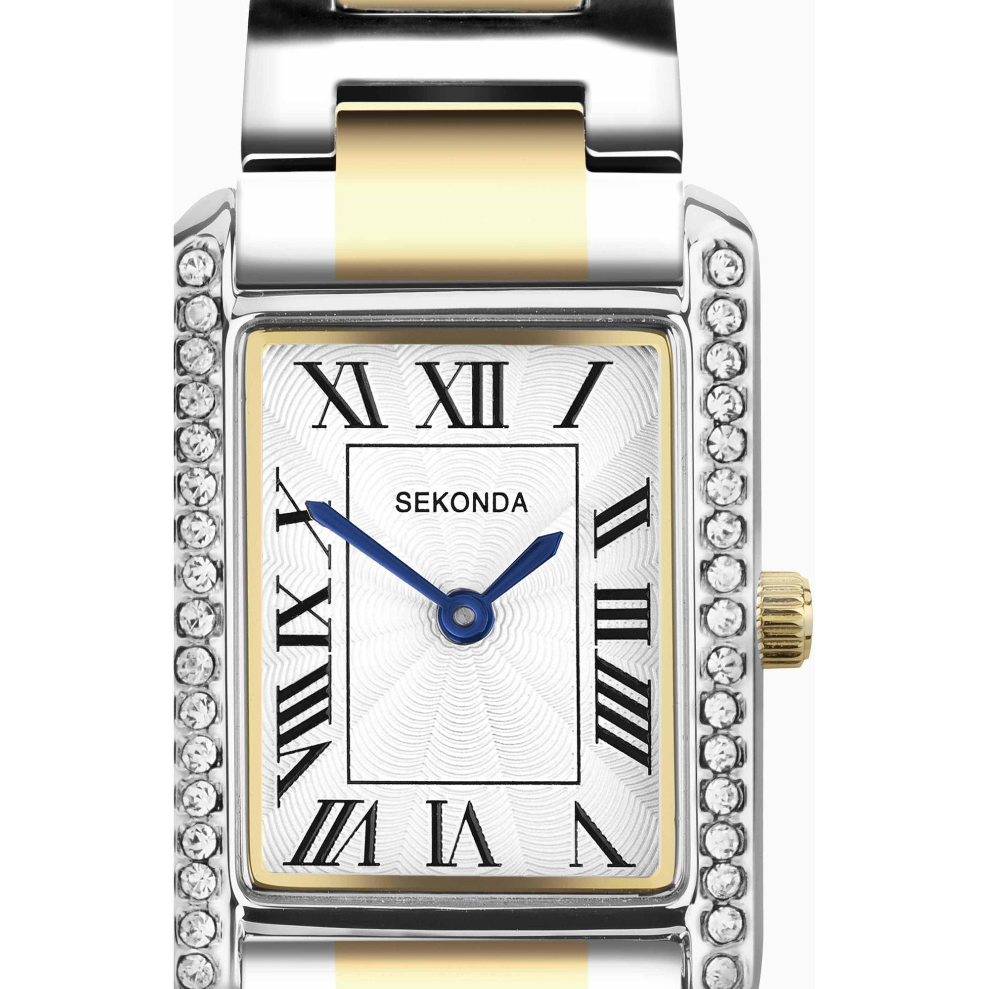 Sekonda 40735 damski zegarek Classic bransoleta