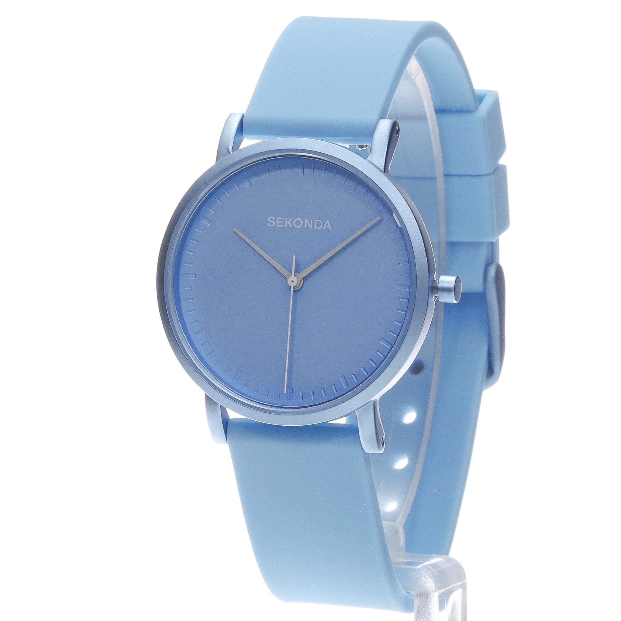 Sekonda 49041 zegarek niebieski fashion-modowy Casual pasek - miniatura 2