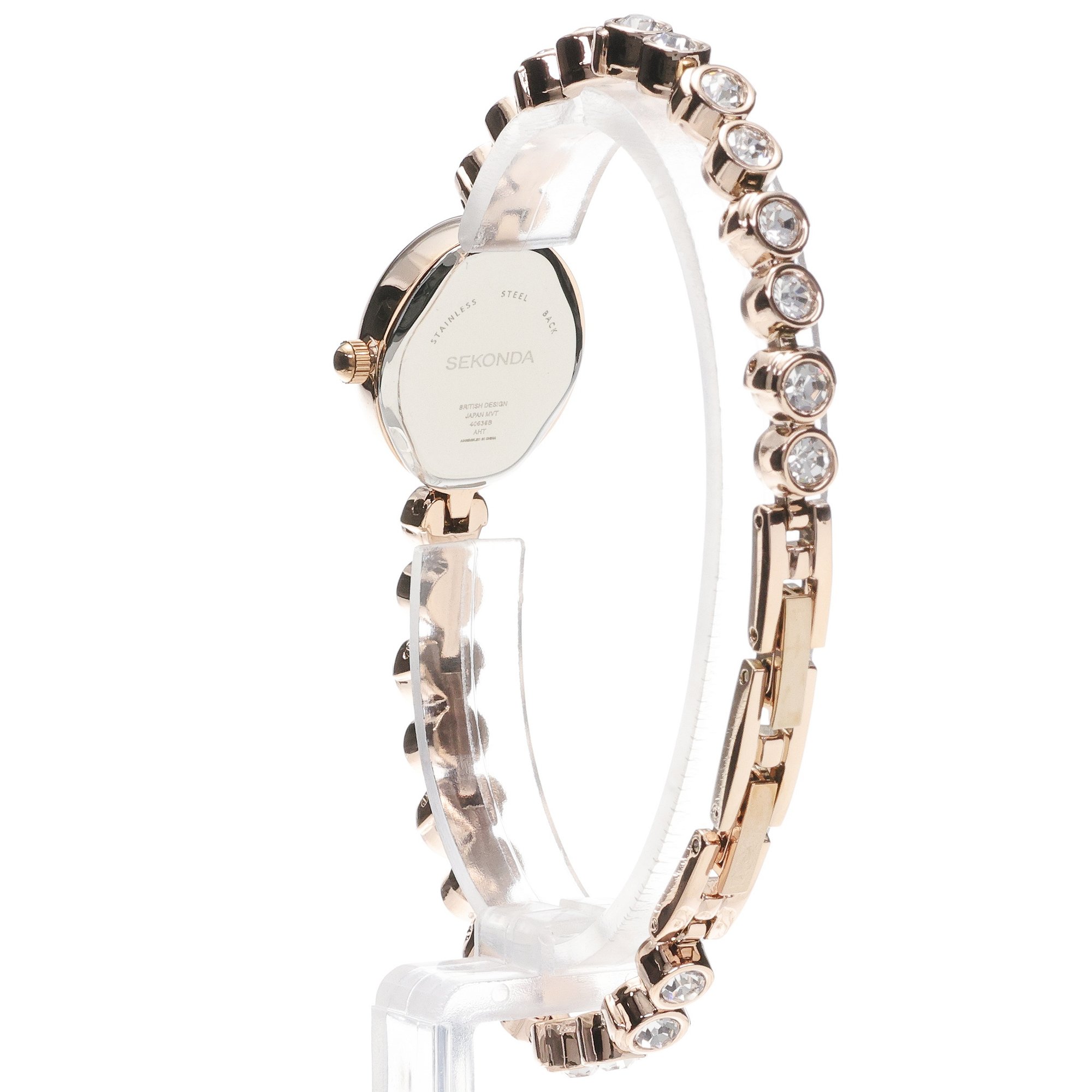 Sekonda 49057 zegarek damski elegancki Sekonda bransoleta - miniatura 4