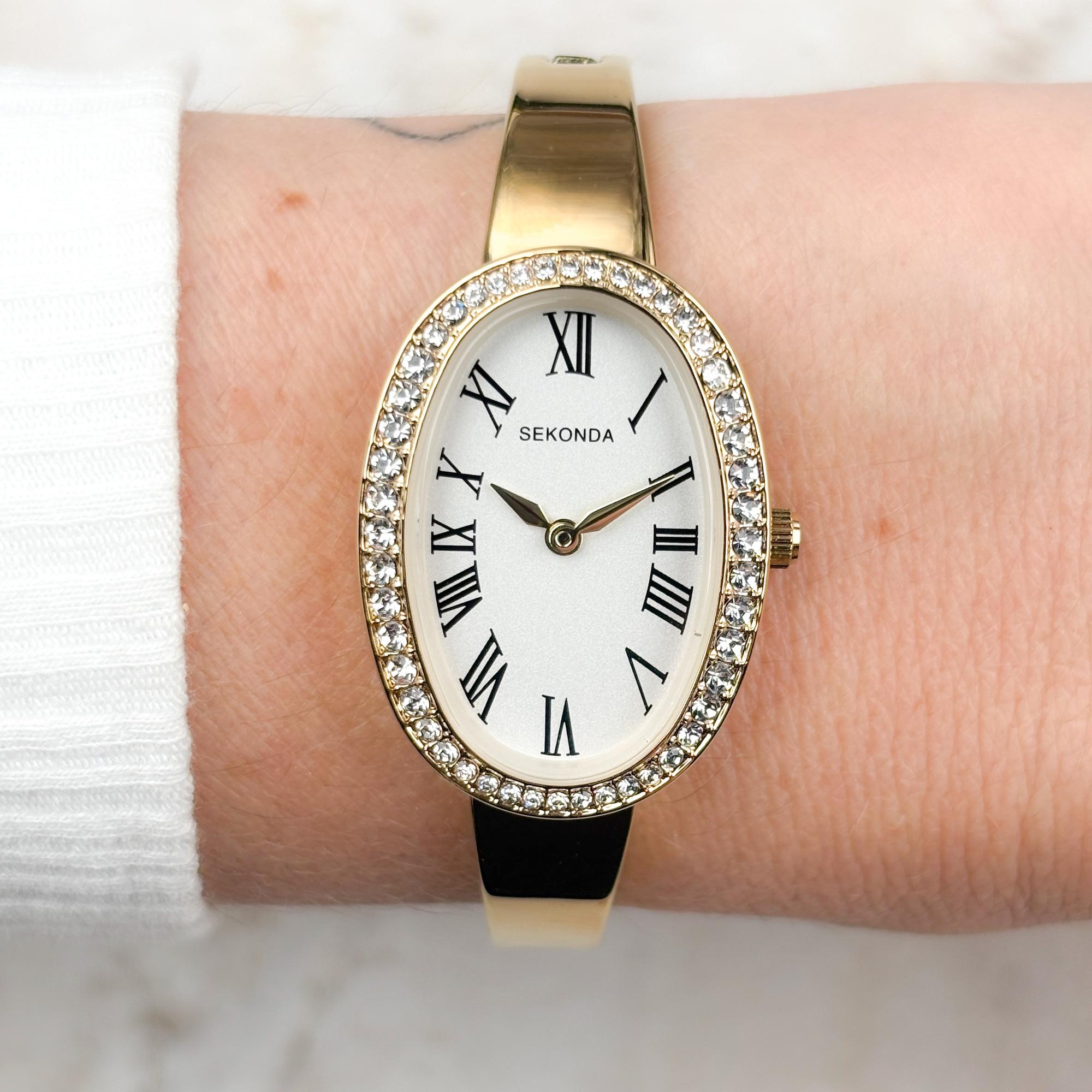 Sekonda 49078 damski zegarek Classic bransoleta - miniatura 6