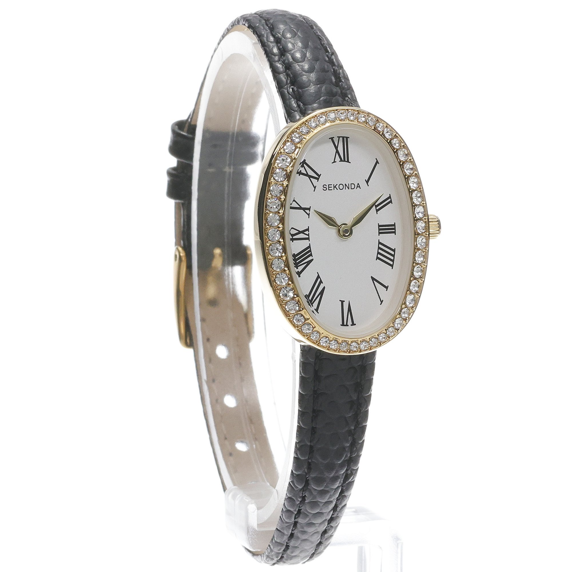 Sekonda 49079 damski zegarek Classic pasek - miniatura 3
