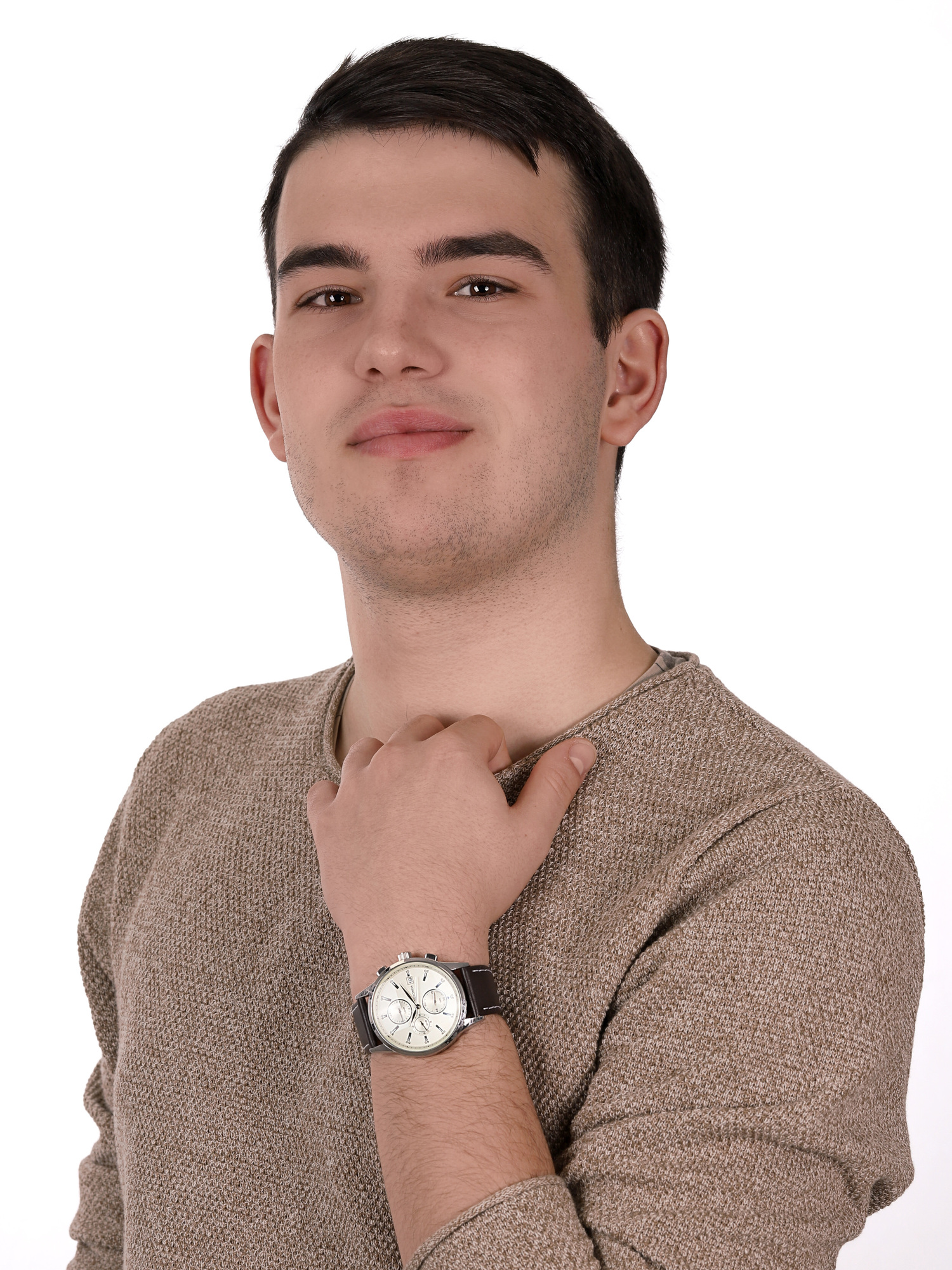 Sekonda SEK.1394 zegarek elegancki Chronograph - miniatura 2