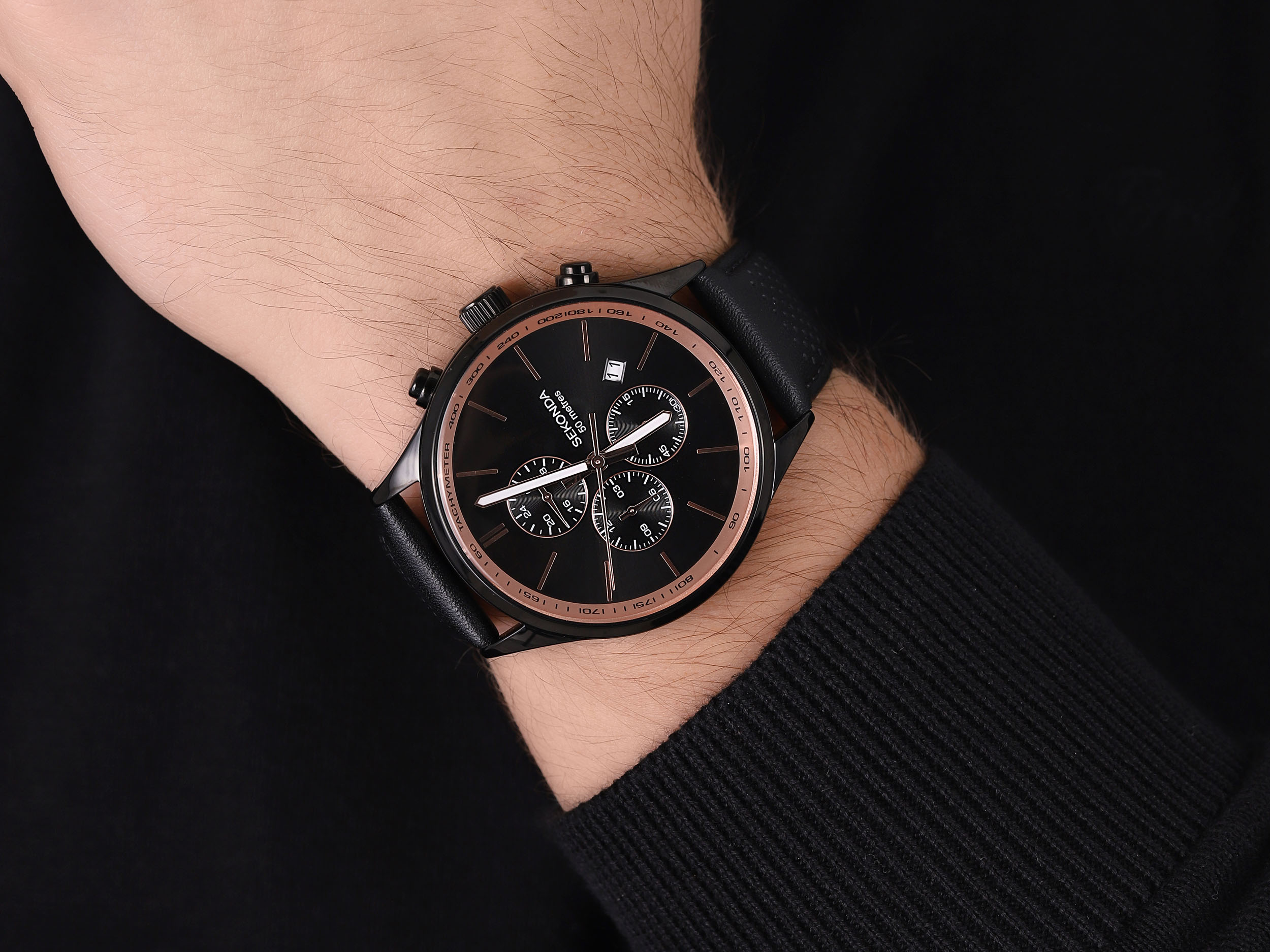 Sekonda SEK.1774 zegarek męski Chronograph - miniatura 4