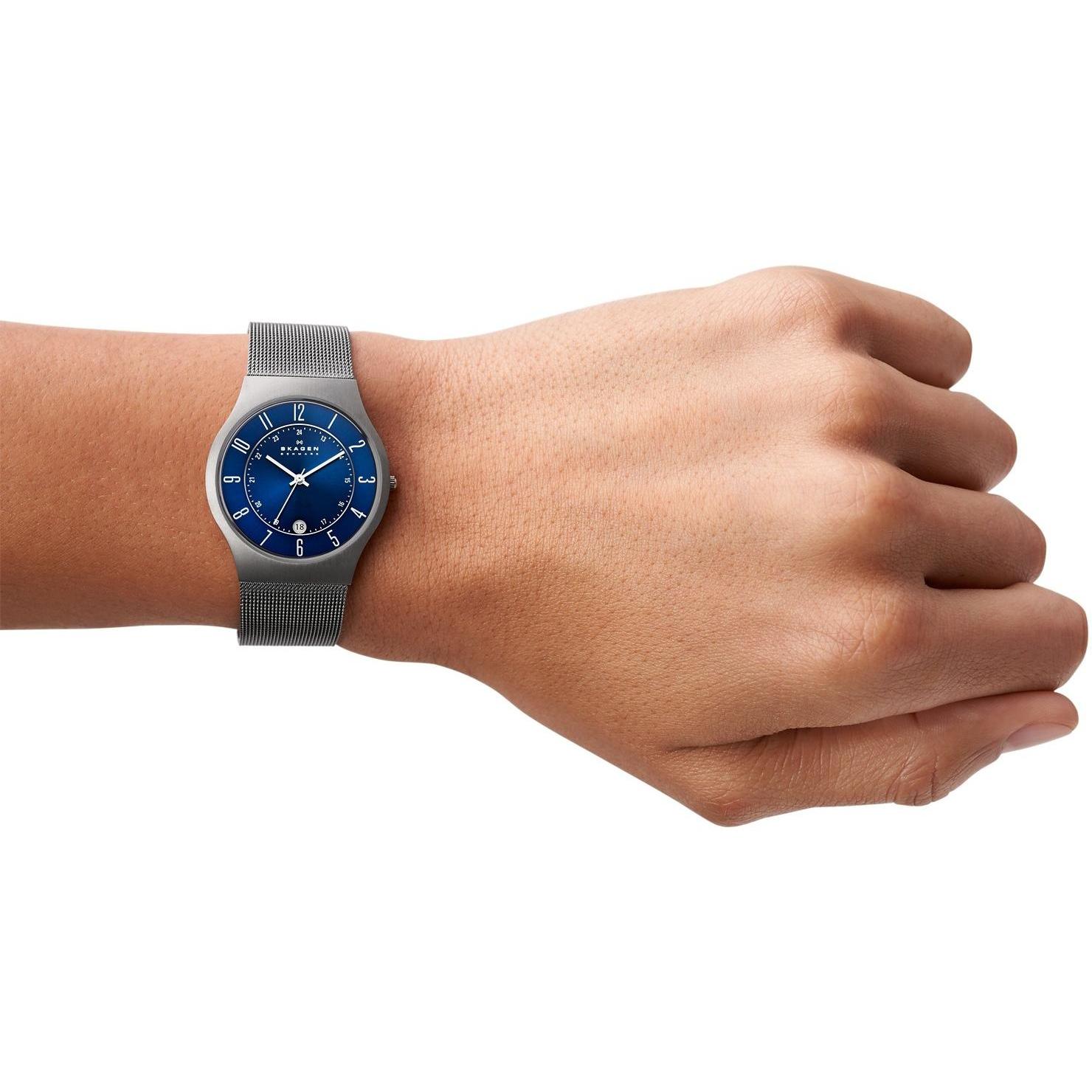 Skagen 233XLTTN męski zegarek Grenen bransoleta - miniatura 3
