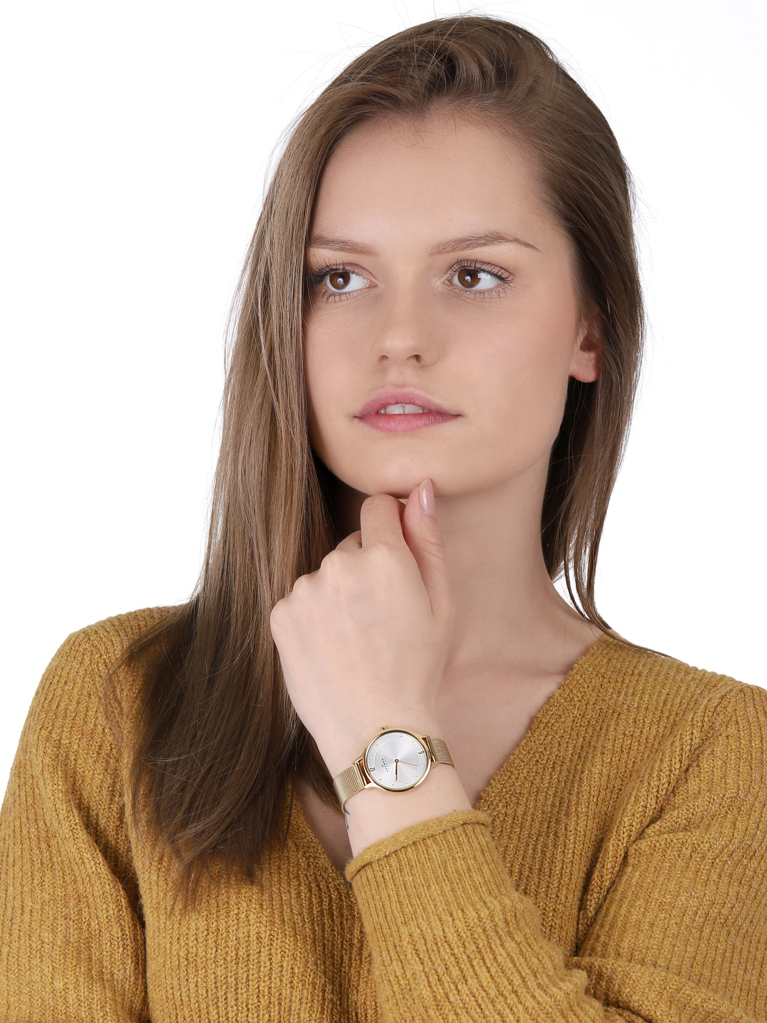 Skagen SKW2150 zegarek damski klasyczny Anita bransoleta