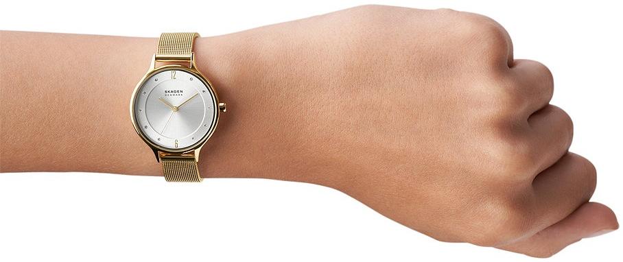 Skagen SKW2150 zegarek damski klasyczny Anita bransoleta