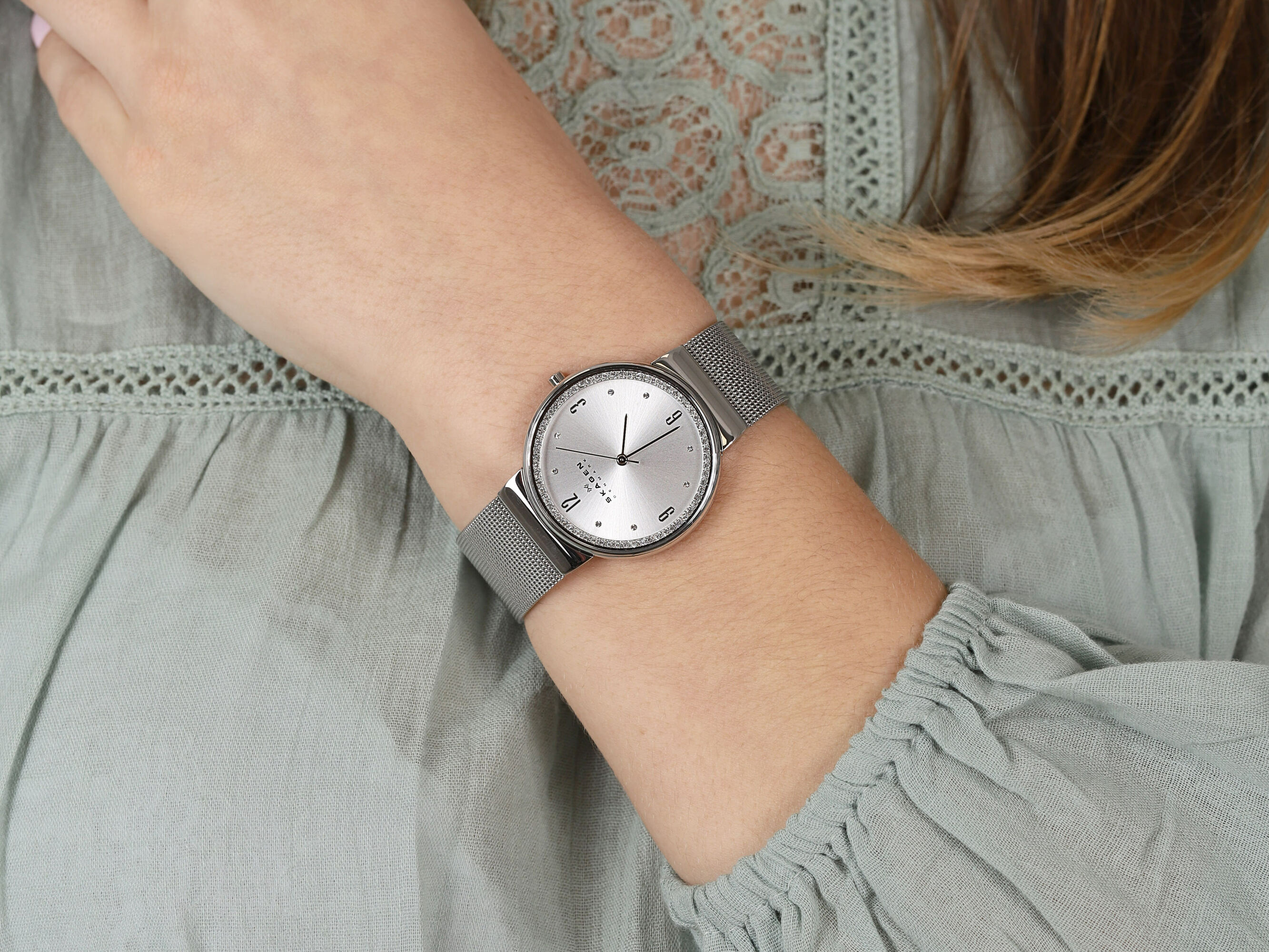 Skagen SKW2152 damski zegarek Ancher bransoleta - miniatura 4