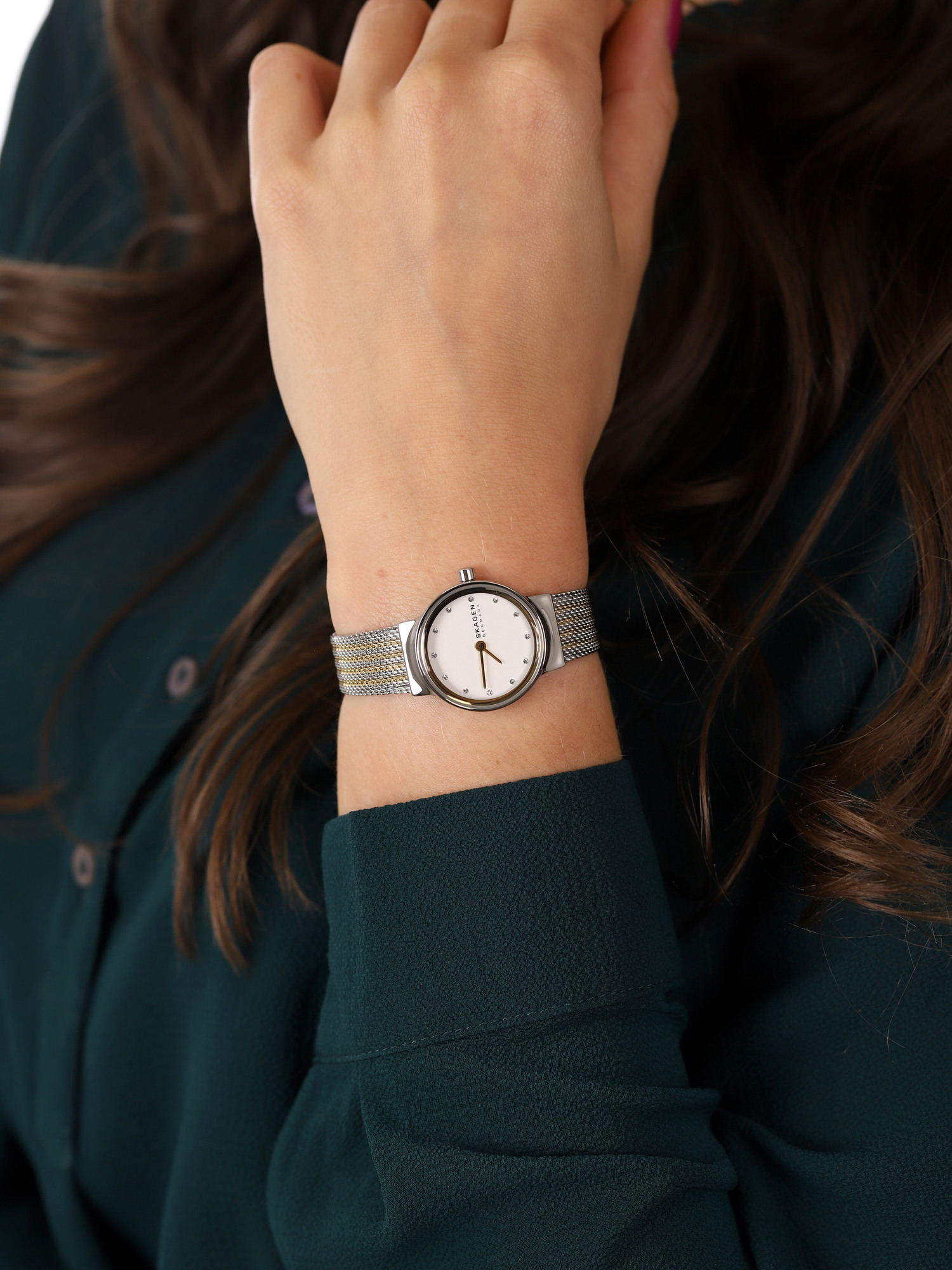 Skagen SKW2698 zegarek srebrny fashion/modowy Freja bransoleta - miniatura 3