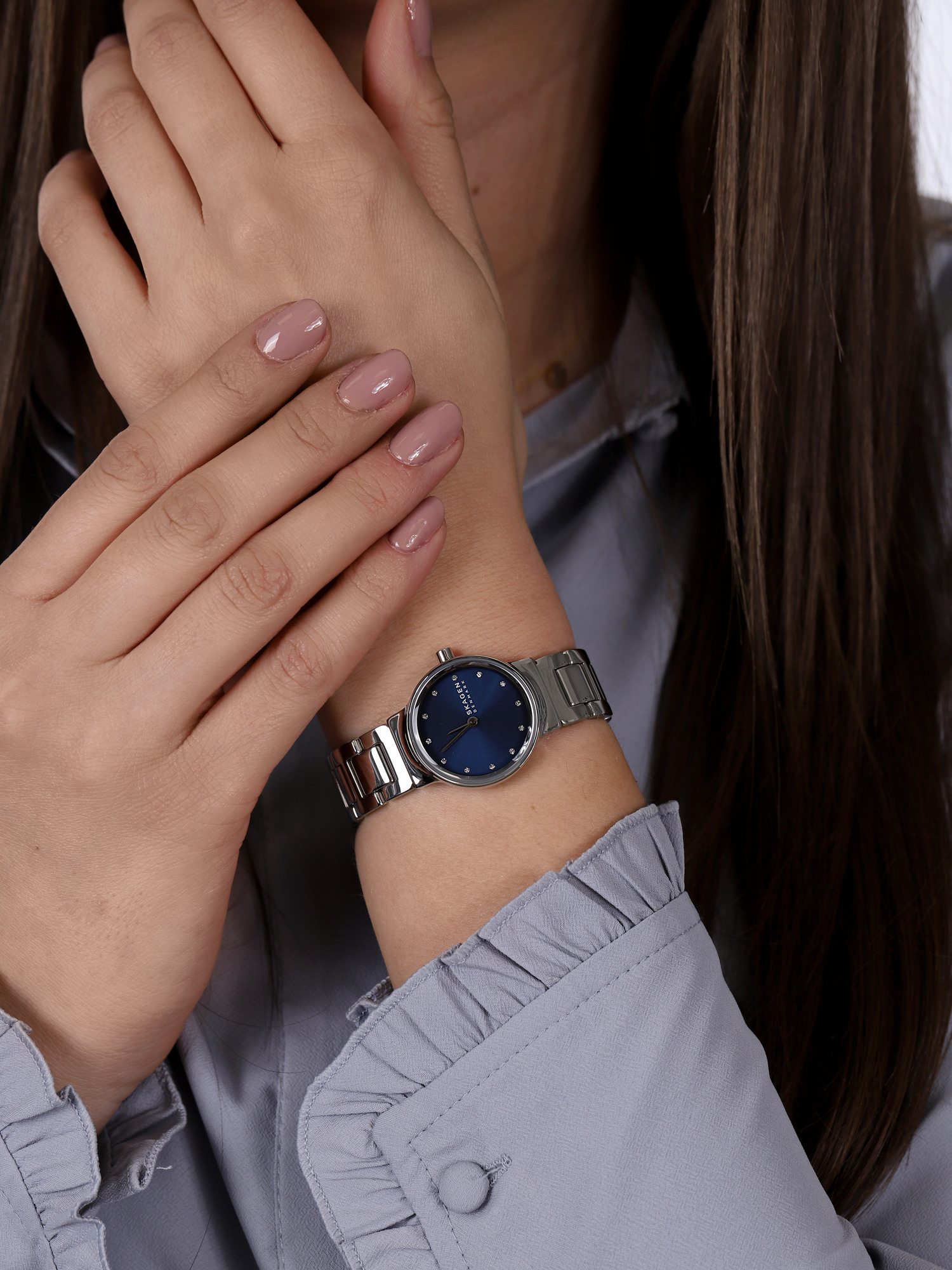 Skagen SKW2789 FREJA Freja klasyczny zegarek srebrny - miniatura 3