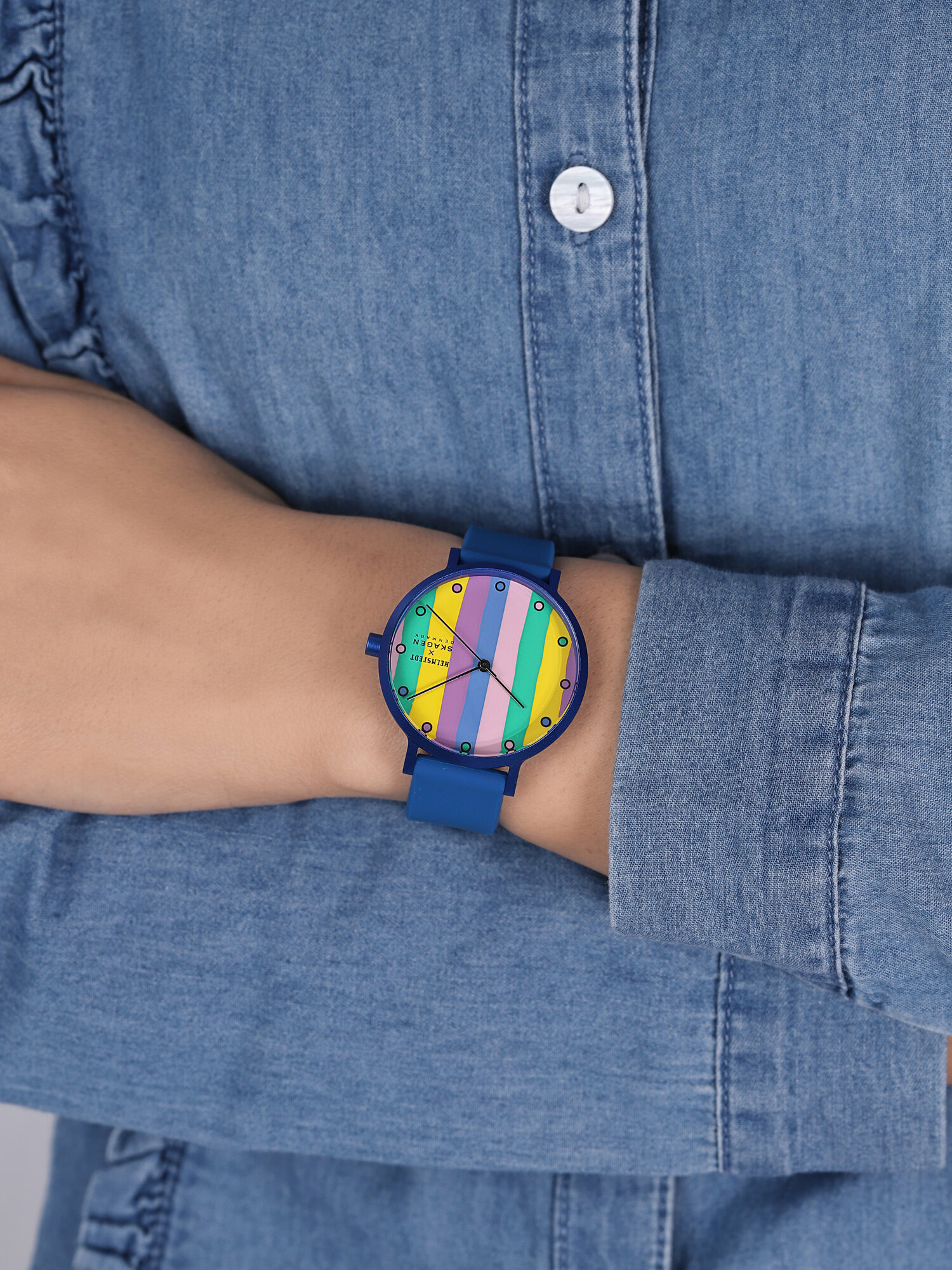 Skagen SKW2894 zegarek damski klasyczny Aaren pasek - miniatura 3