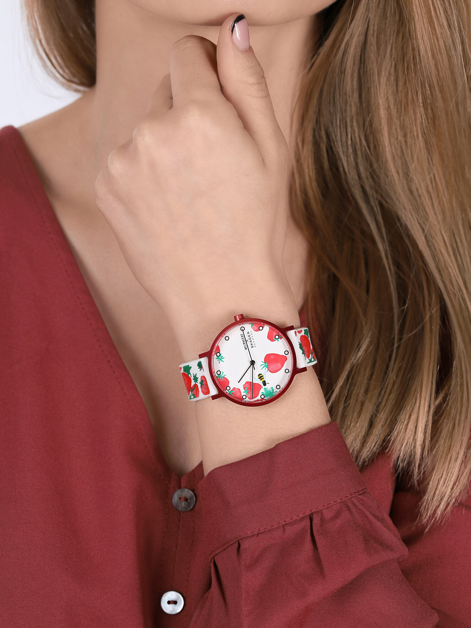 Skagen SKW2896 zegarek damski klasyczny Aaren pasek - miniatura 3