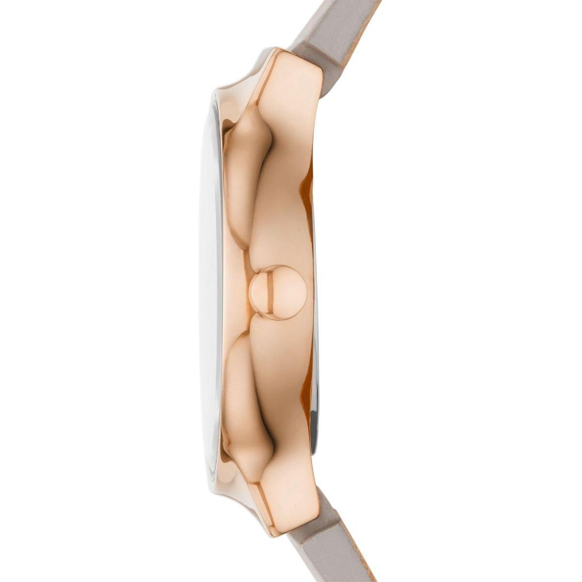 Skagen SKW3005 zegarek różowe złoto klasyczny Freja pasek - miniatura 5