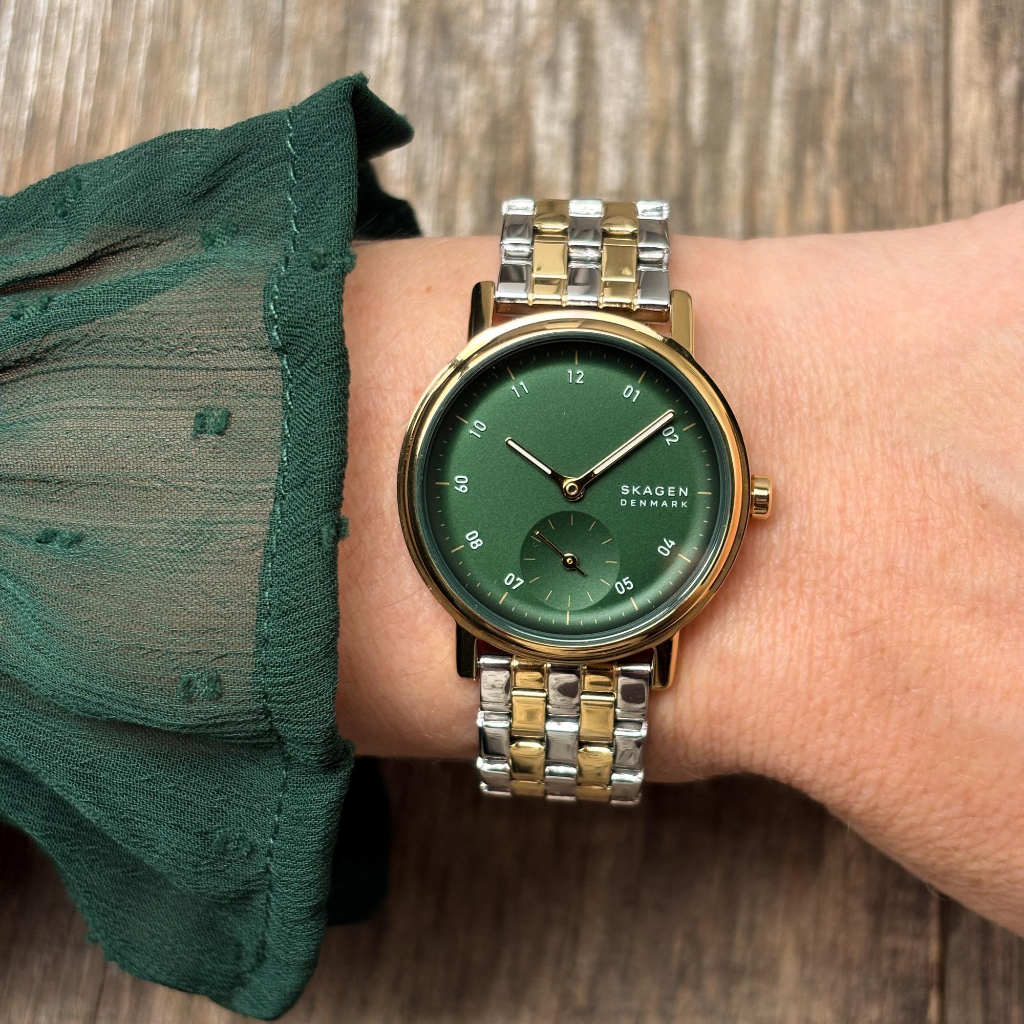 Skagen SKW3122 KUPPEL LILLE Kuppel klasyczny zegarek złoty - miniatura 9