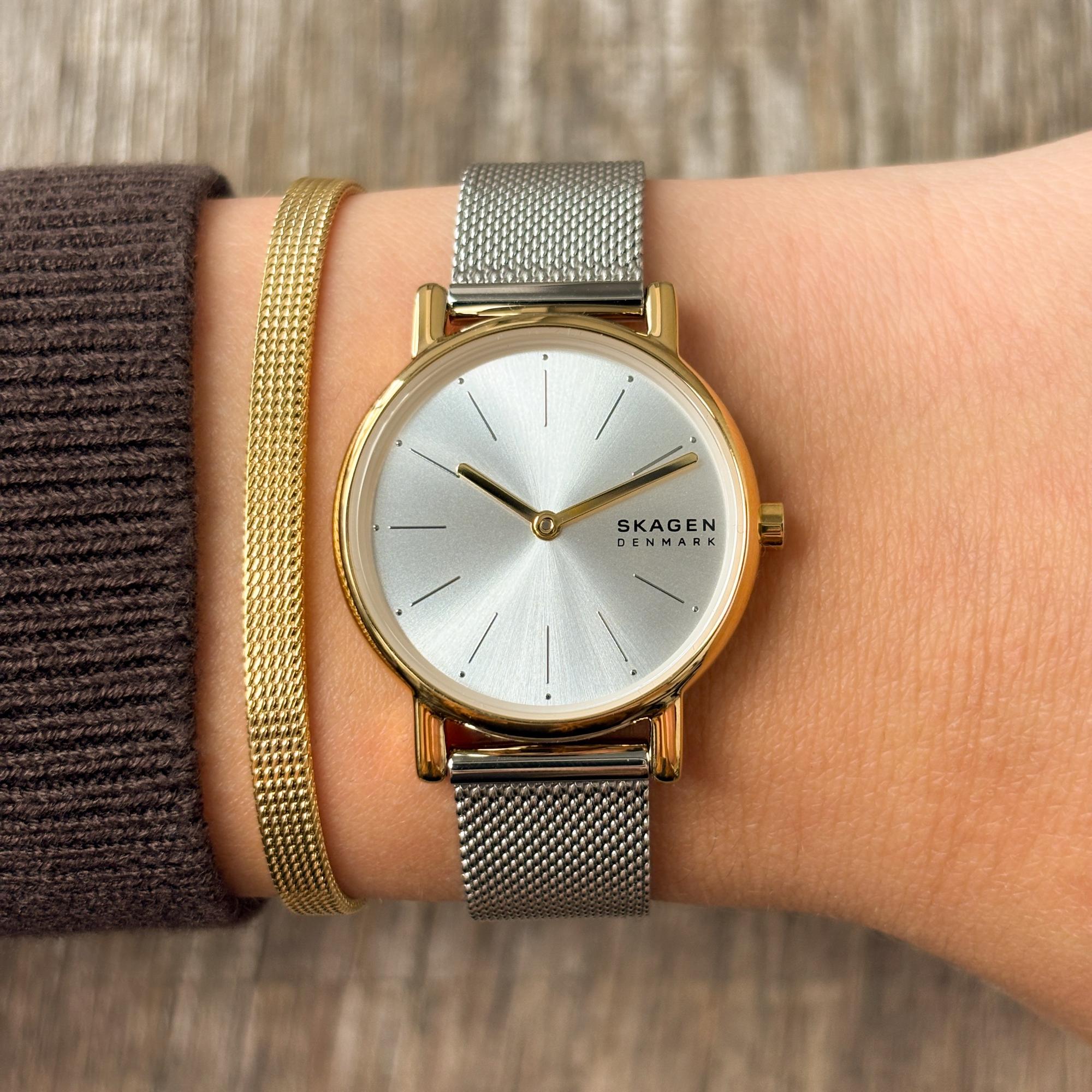 Skagen SKW3153SET zegarek damski elegancki Signatur bransoleta - miniatura 10