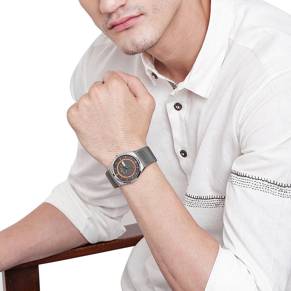 Skagen SKW6007 MELBYE Melbye fashion-modowy zegarek srebrny