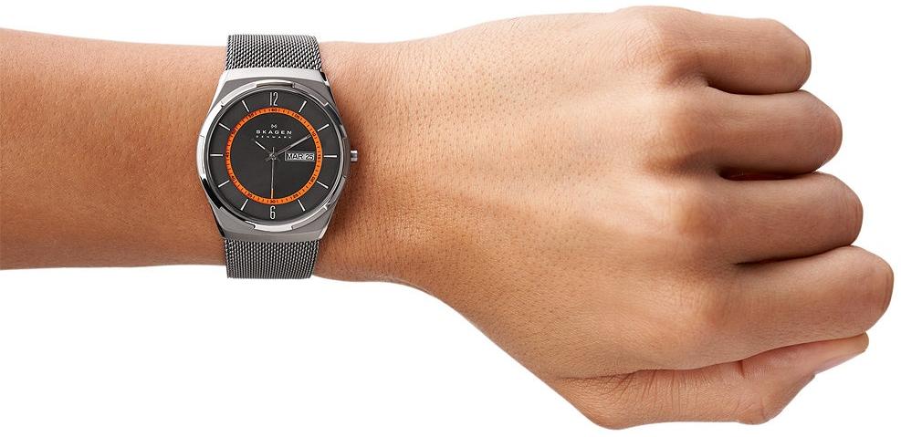 Skagen SKW6007 Melbye MELBYE zegarek męski fashion-modowy mineralne utwardzane