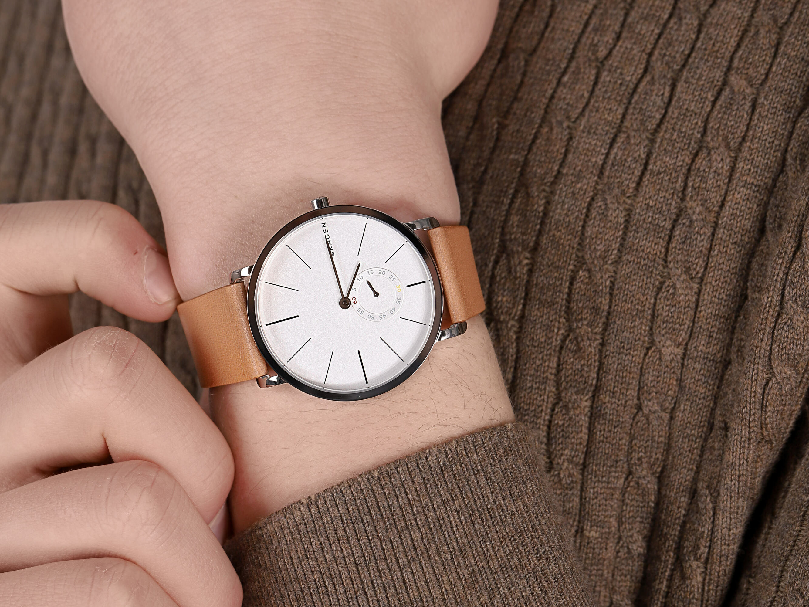 Skagen SKW6215 męski zegarek Hagen pasek - miniatura 4
