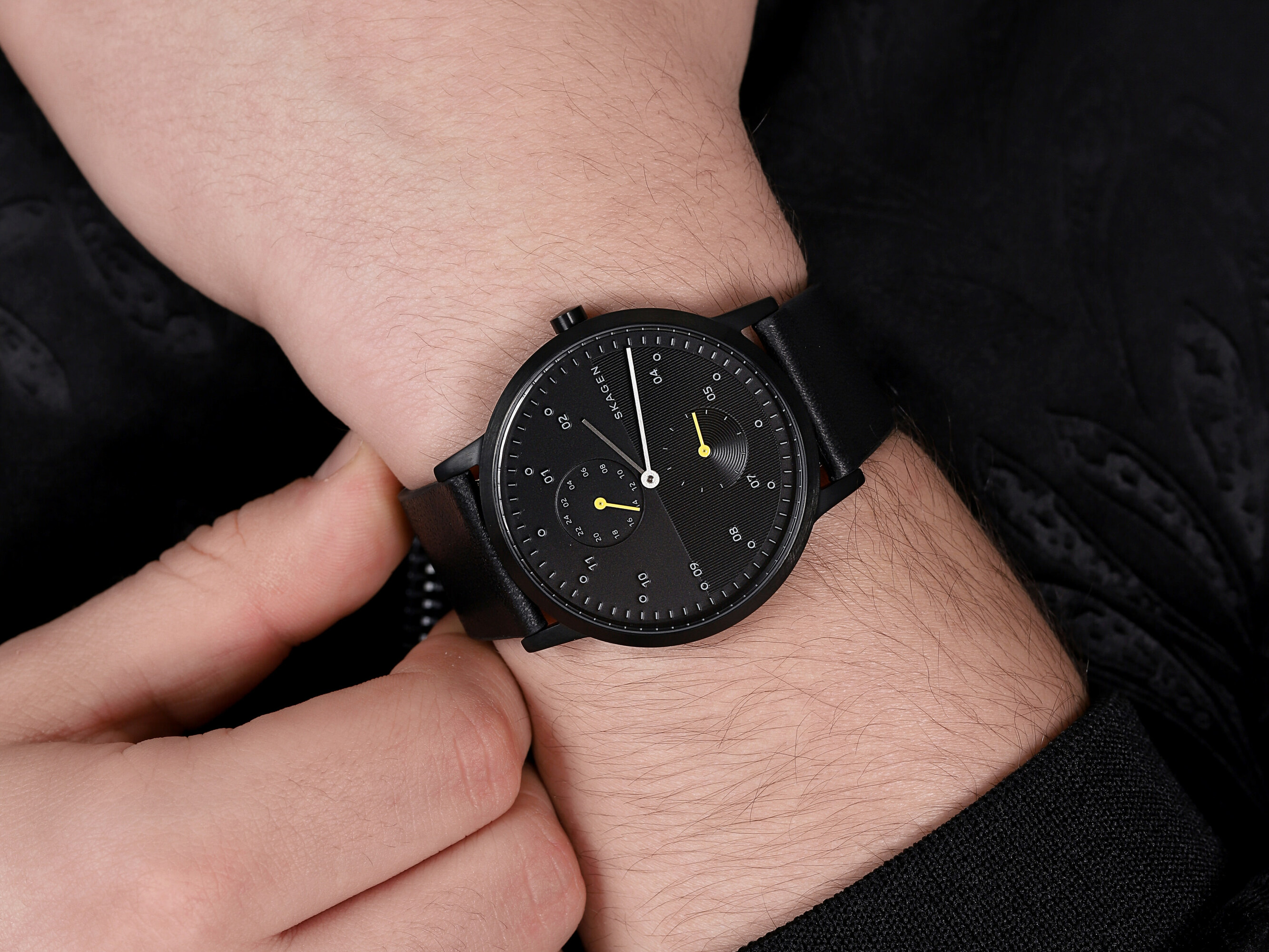 Skagen SKW6499 męski zegarek Kristoffer pasek - miniatura 4