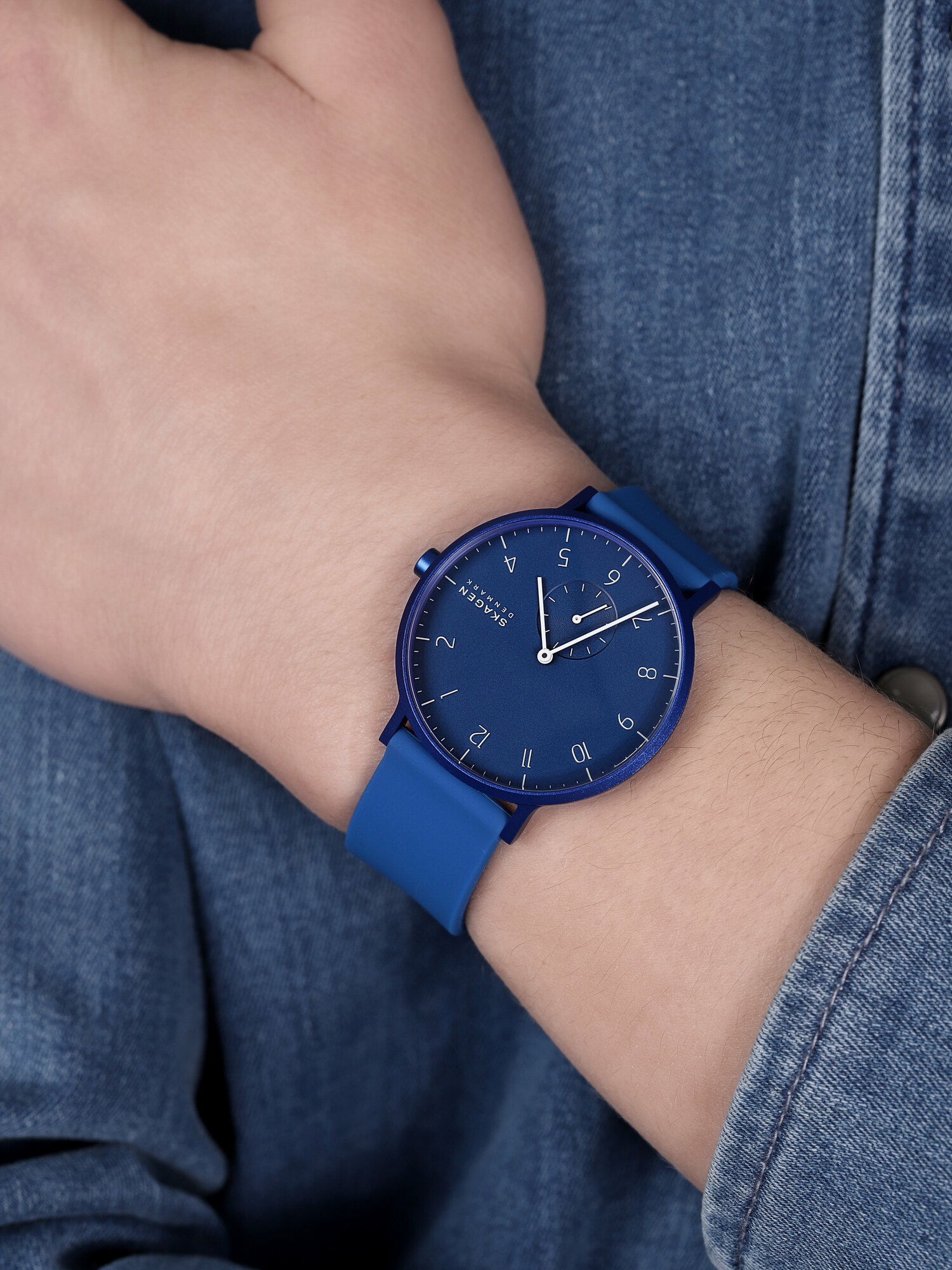 Skagen SKW6508 męski zegarek Aaren pasek - miniatura 3