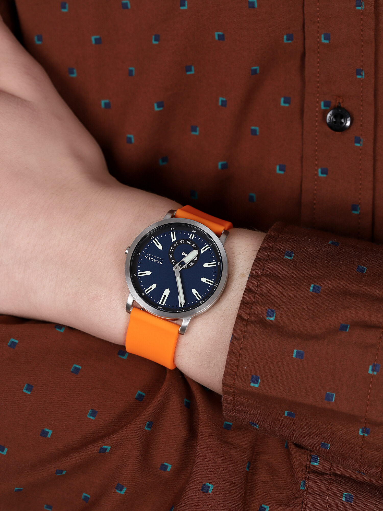 Skagen SKW6648 męski zegarek Colden pasek - miniatura 3