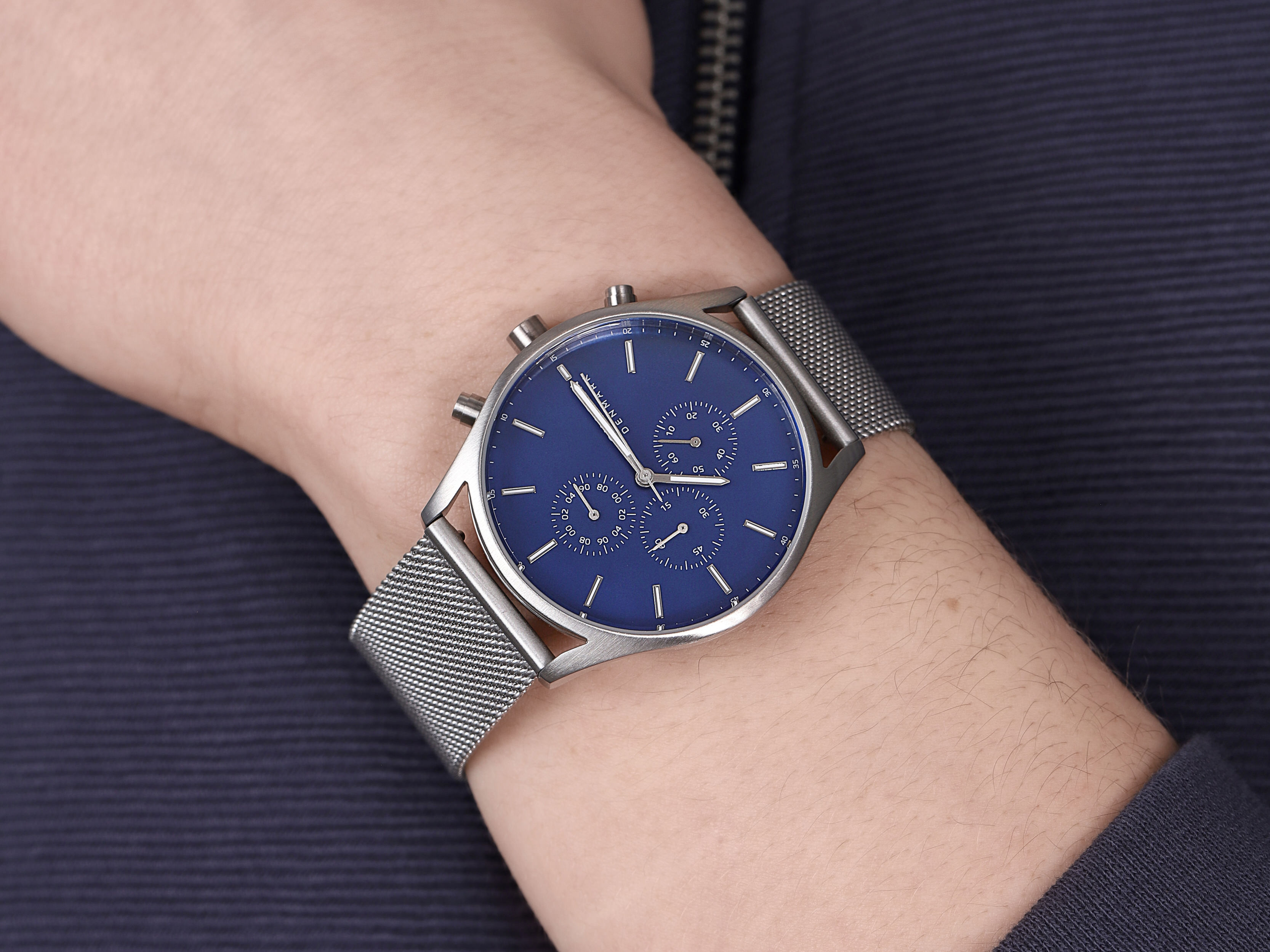 Skagen SKW6652 zegarek srebrny klasyczny Holst bransoleta - miniatura 4