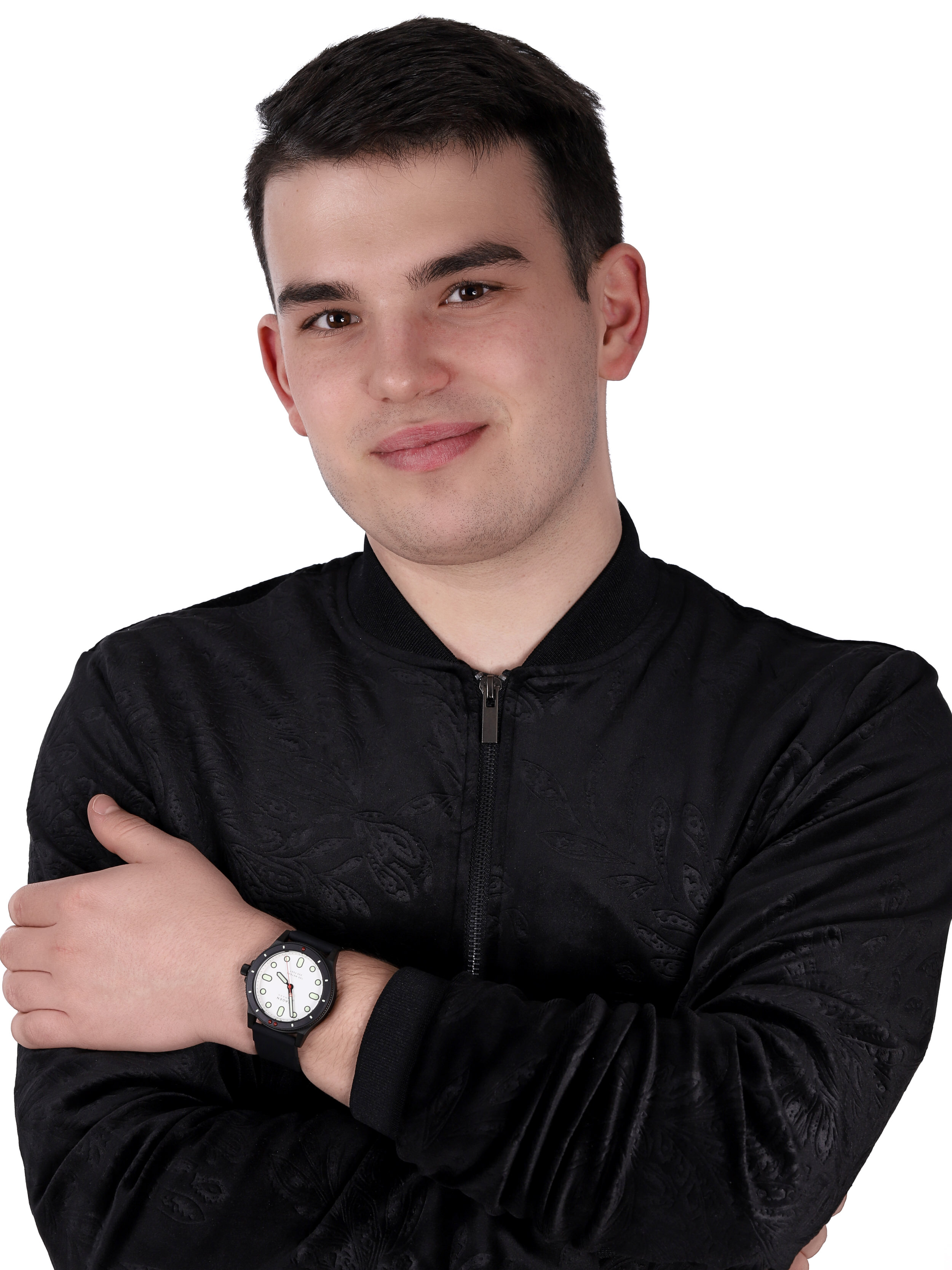 Skagen SKW6667 zegarek czarny klasyczny Fisk pasek - miniatura 2