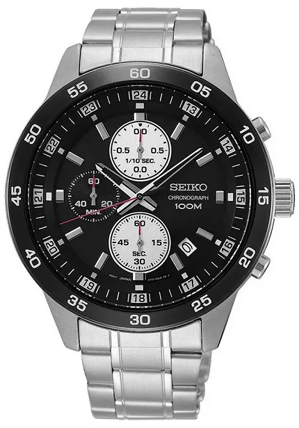 Seiko SKS647P1 Chronograph Chronograph Quartz 100m - zdjęcie 1