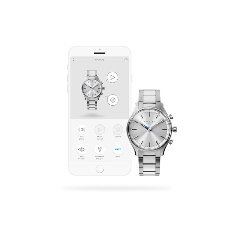 Kronaby S0556-1 SEKEL smartwatch klasyczny Sekel - miniatura 4