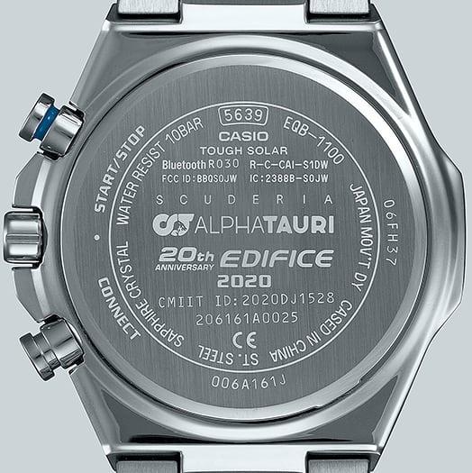 smartwatch EDIFICE EQB-1100AT-2AER srebrny EDIFICE Premium - miniatura 6