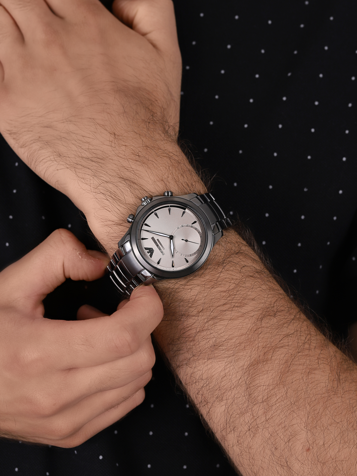 smartwatch Emporio Armani ART3017 kwarcowy męski Connected CONNECTED - miniatura 6