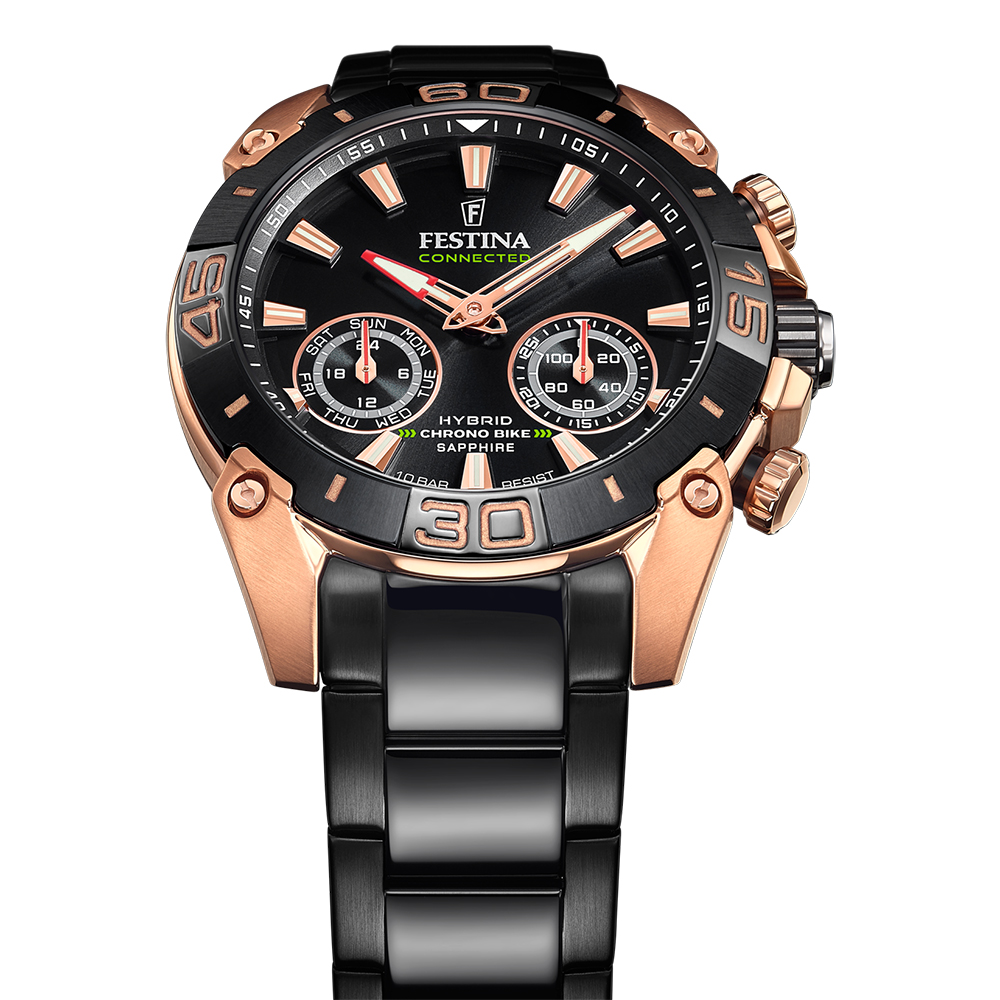 smartwatch F20548-1 męski z chronograf Connected - miniatura 6