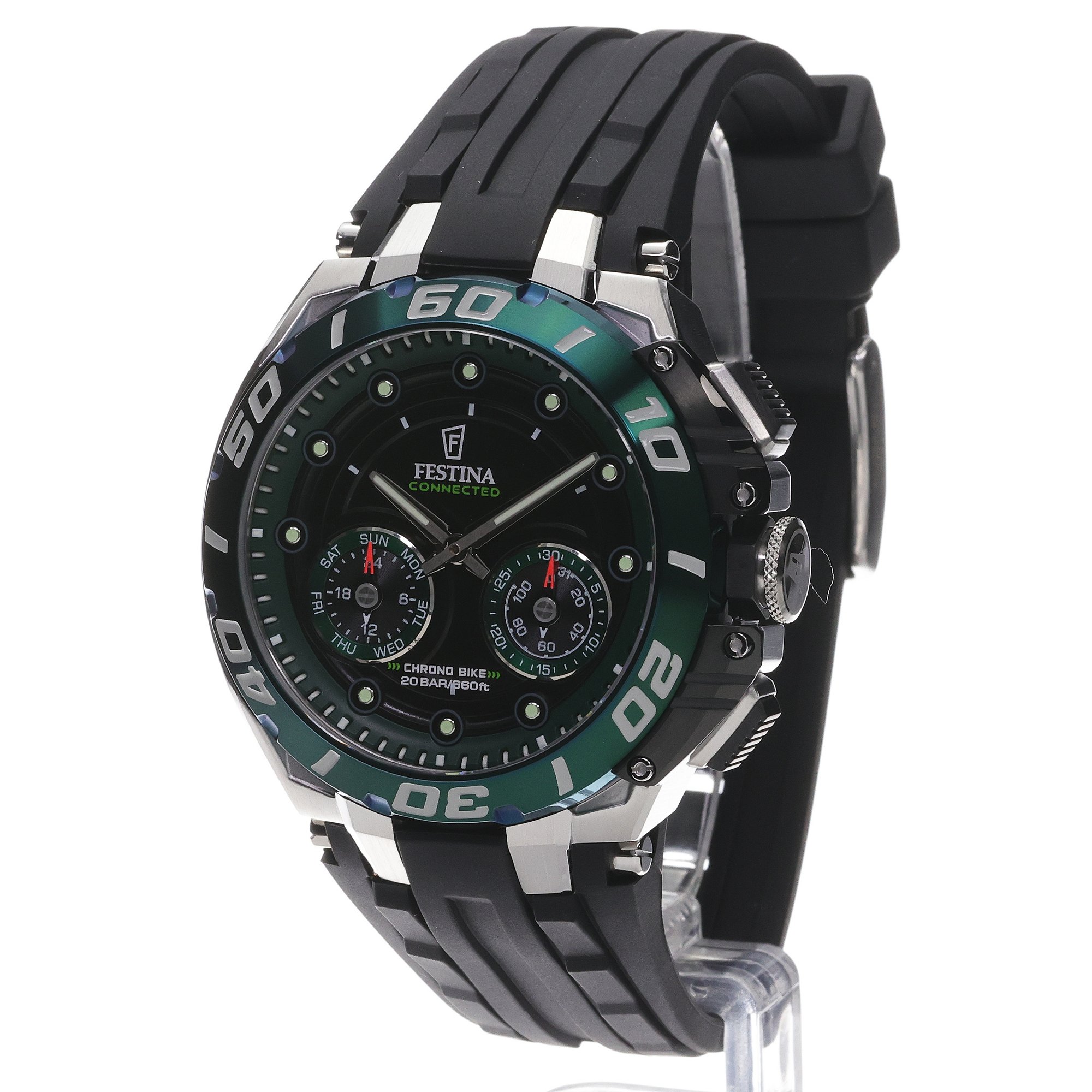 smartwatch Festina F20763-2 srebrny Chrono Bike - miniatura 2