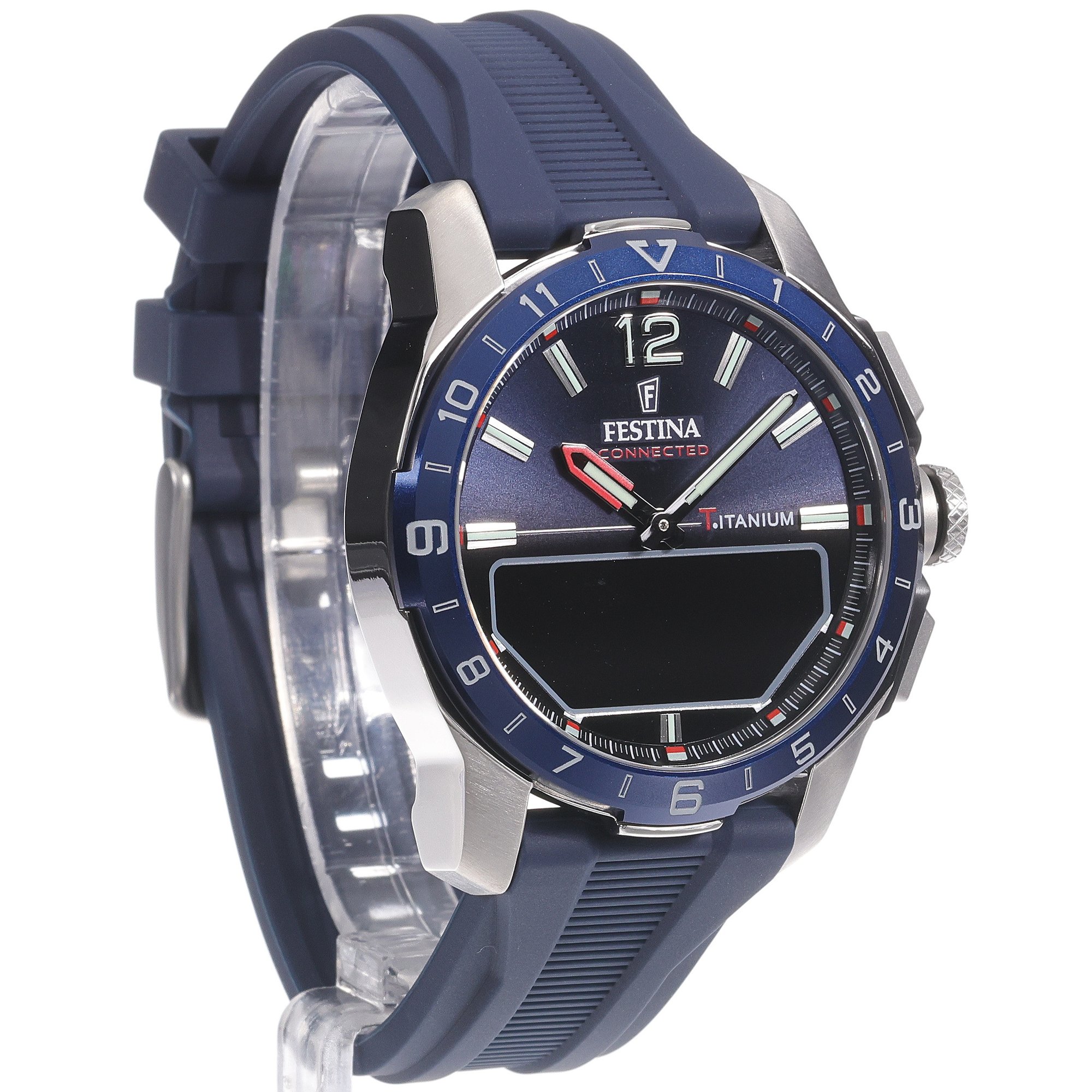 smartwatch Festina F23000-1 kwarcowy męski Connected Connected Titanium - miniatura 3