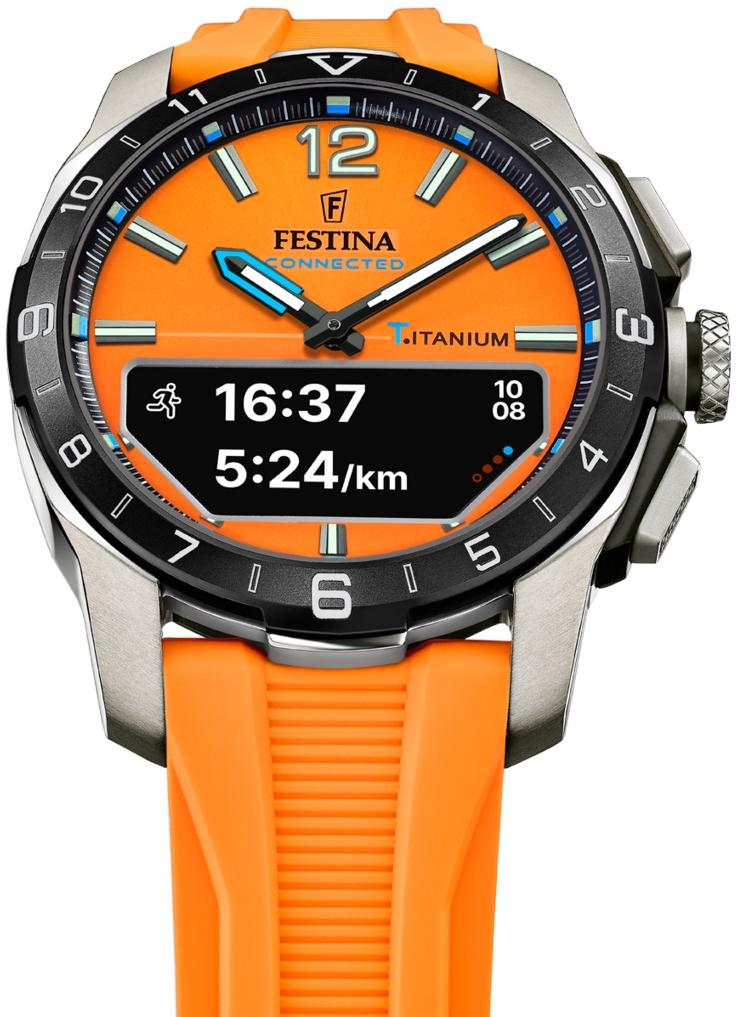 smartwatch Festina F23000-7 szary Connected