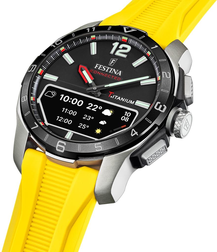 smartwatch Festina F23000-A szary Connected