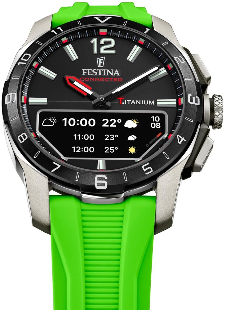 smartwatch Festina F23000-B szary Connected