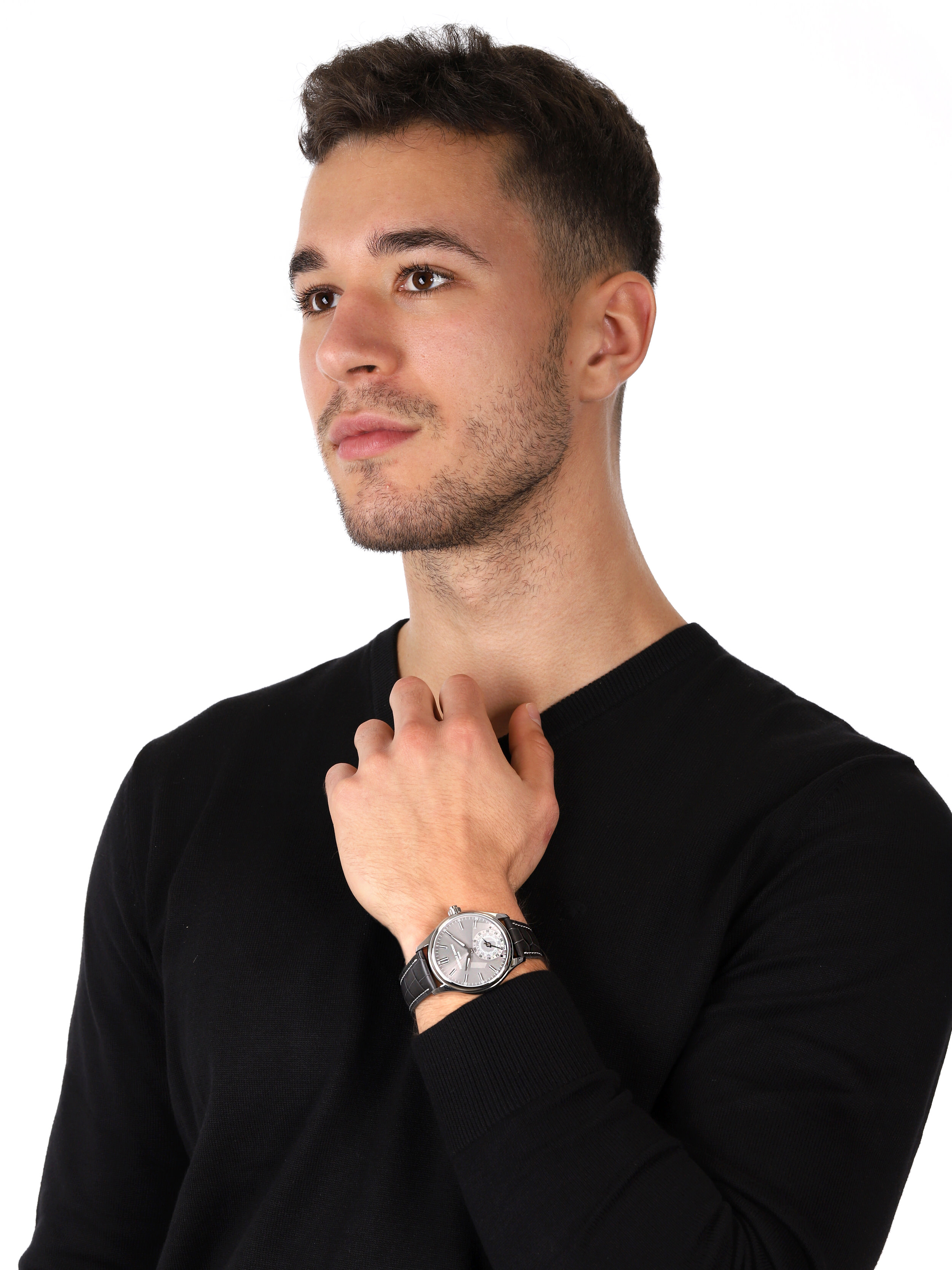 smartwatch Frederique Constant FC-285LGS5B6 srebrny Smartwatch - miniatura 2