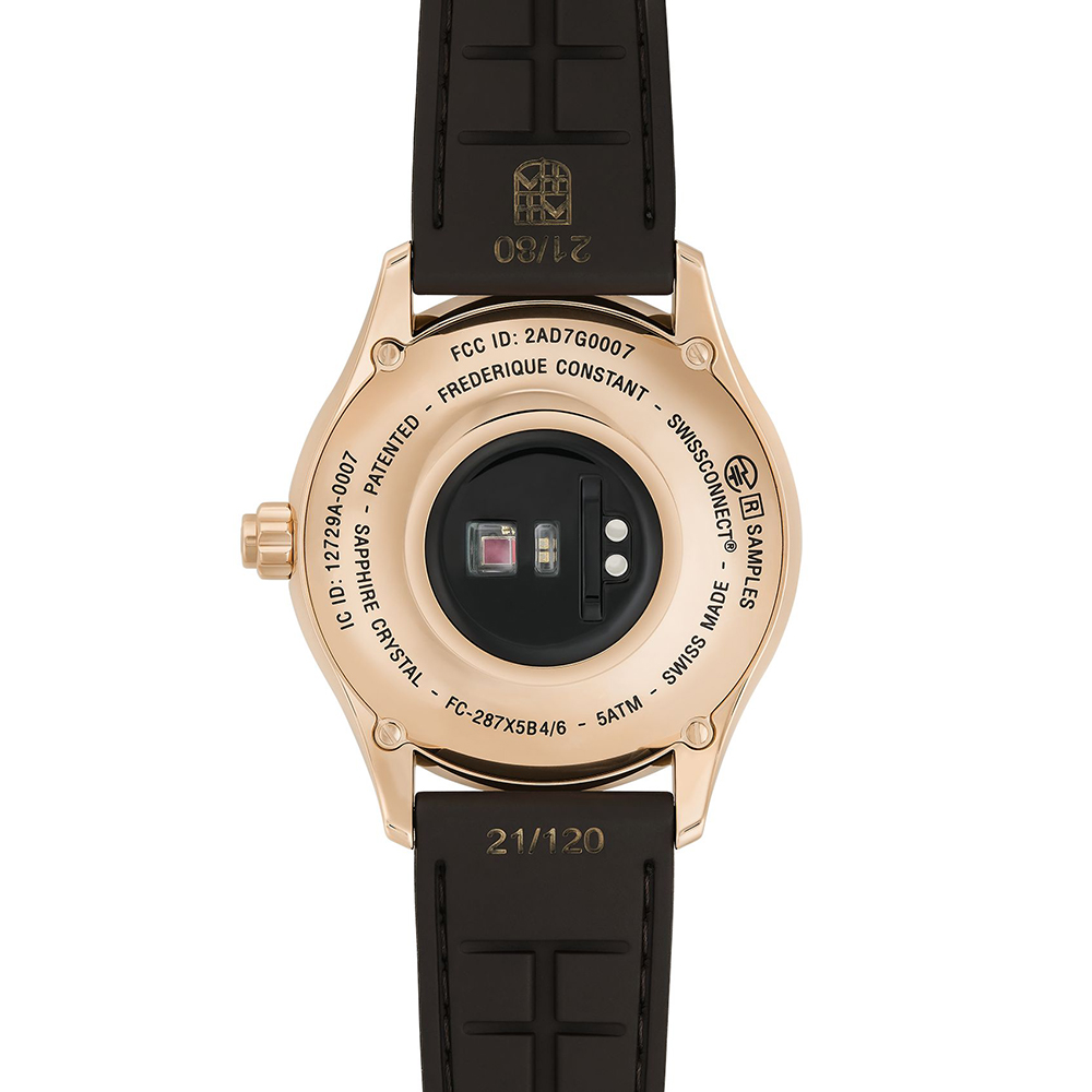 smartwatch Frederique Constant FC-287BG5B4 SMARTWATCH GENTS VITALITY męski z krokomierz Smartwatch - miniatura 3