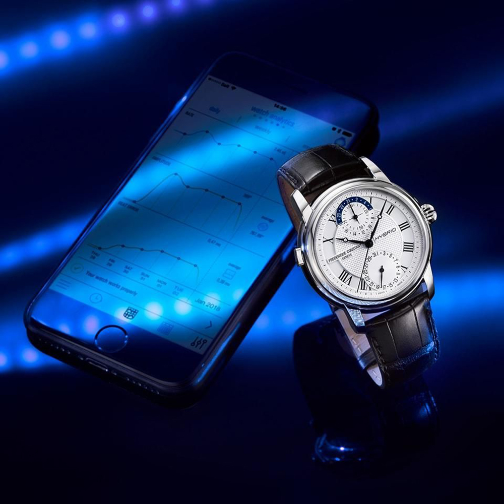 smartwatch Frederique Constant FC-750MC4H6 męski z krokomierz Manufacture - miniatura 4