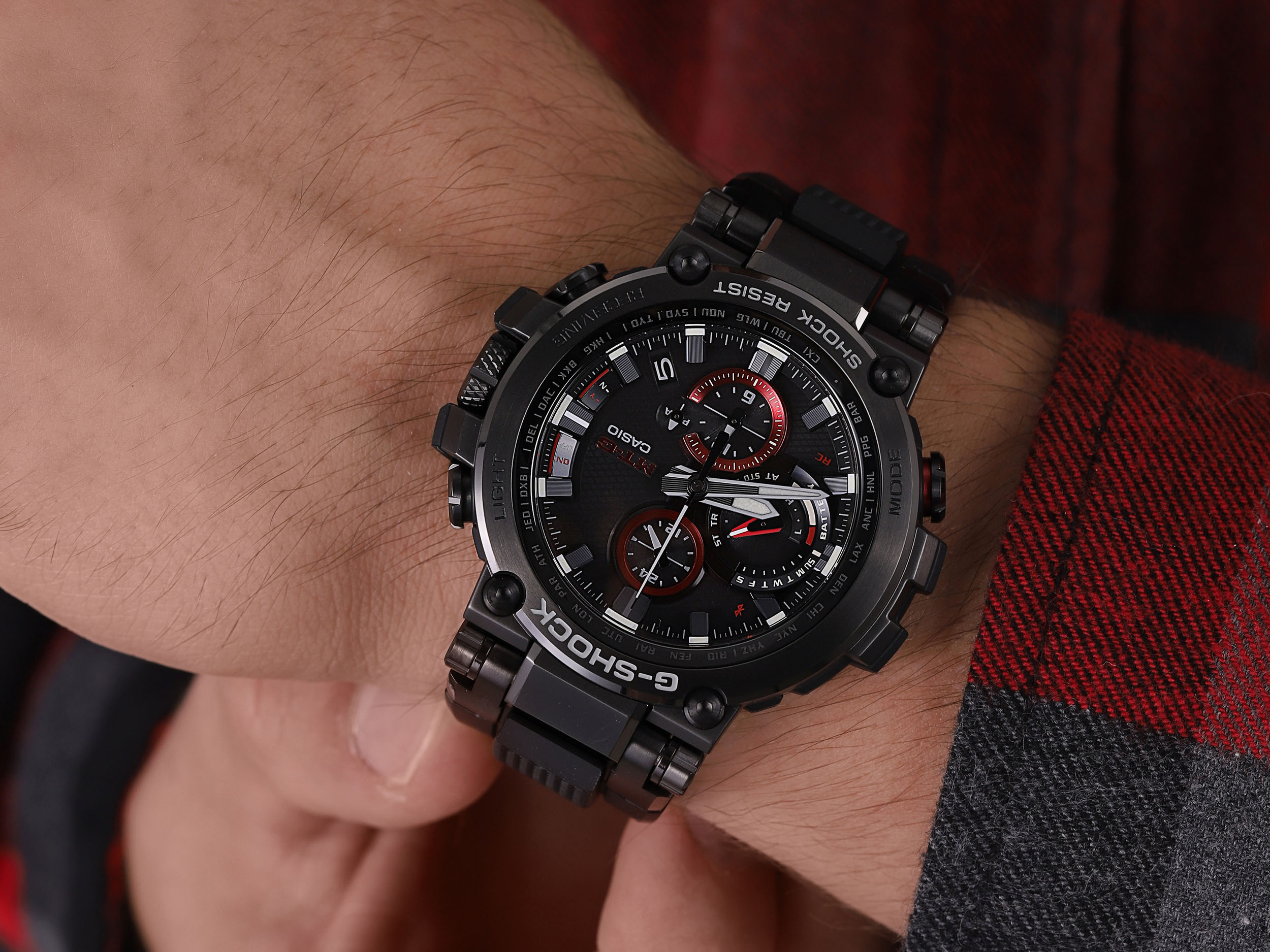 smartwatch G-SHOCK MTG-B1000B-1AER czarny G-SHOCK Exclusive - miniatura 4